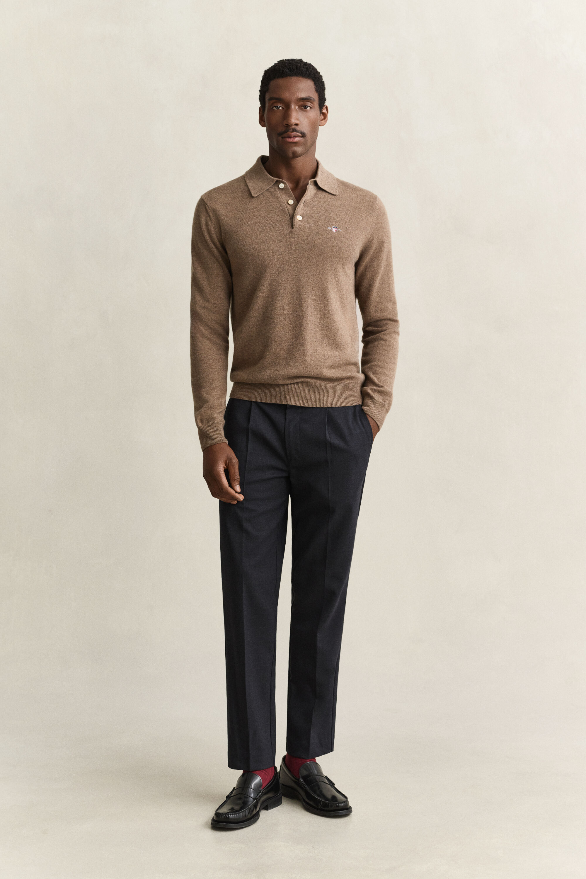 Wollhose im Tapered Fit