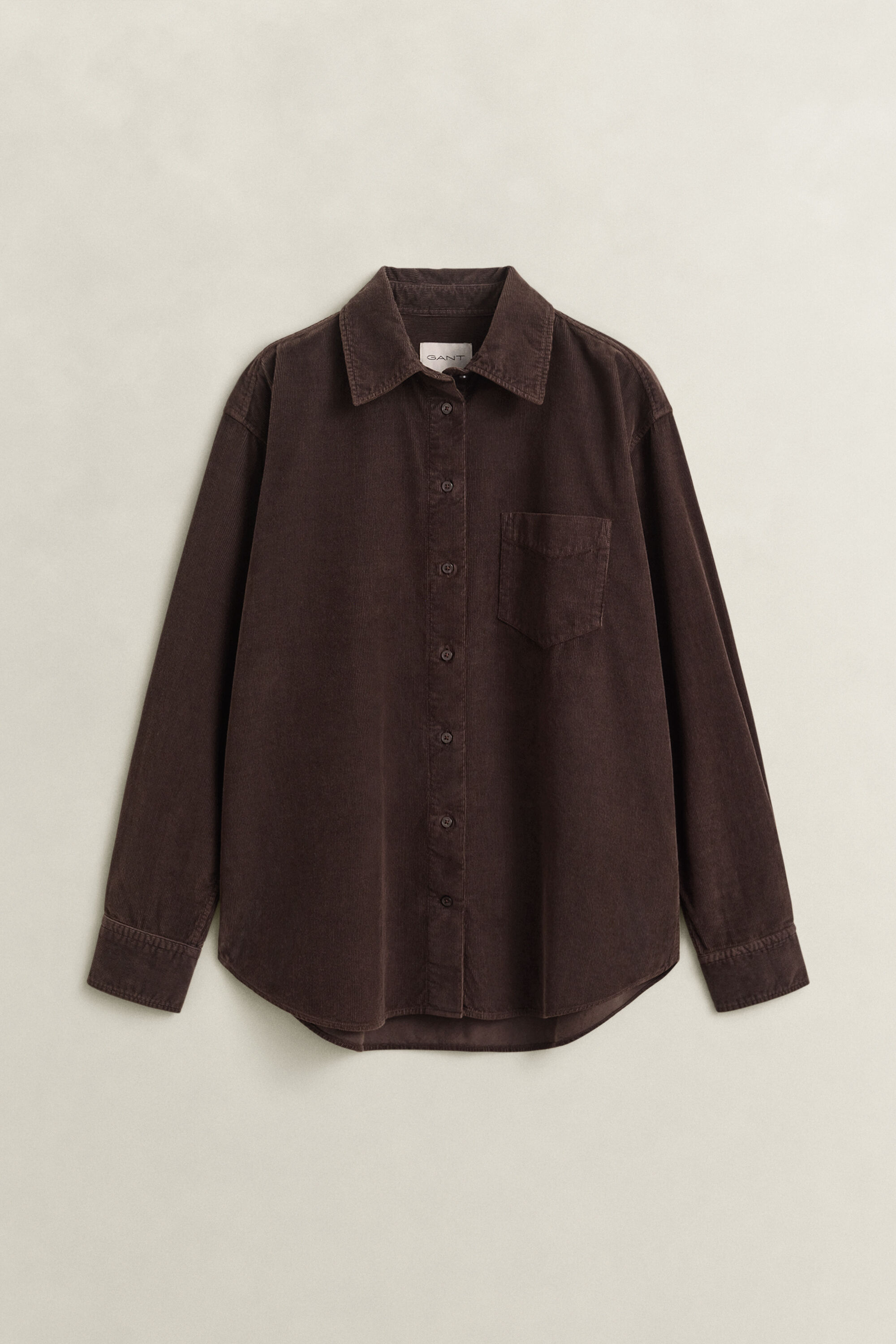Relaxed Fit Cordbluse