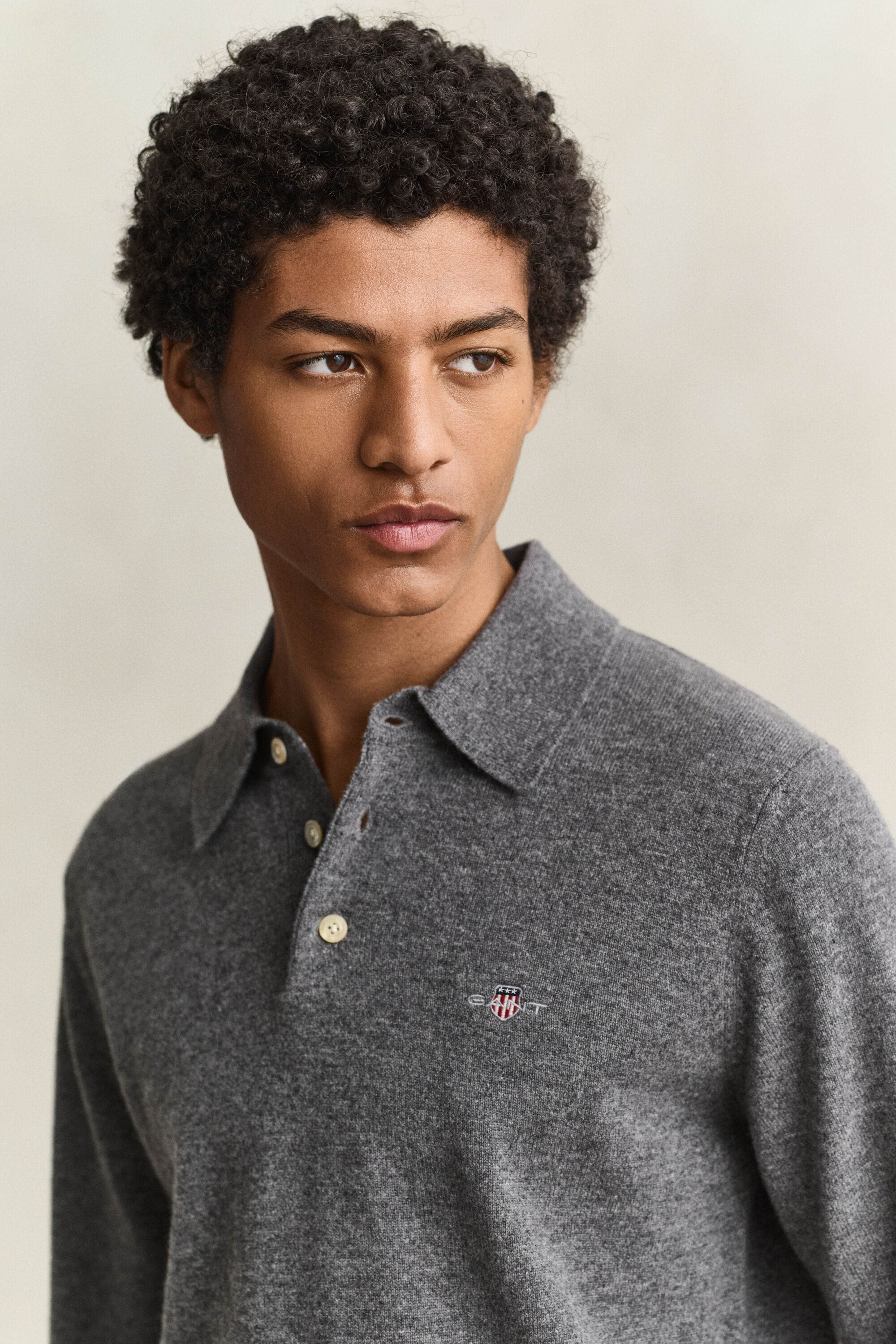 Superfine Lambswool Polopullover