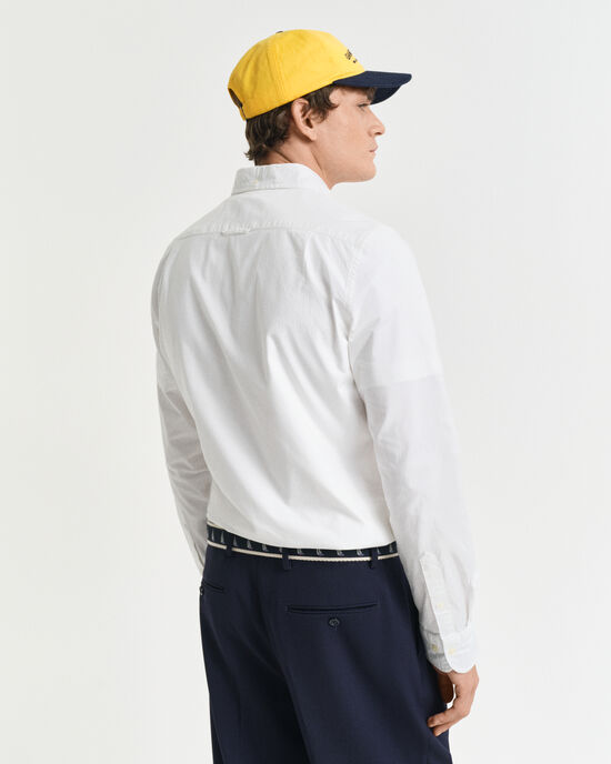 Slim Fit Oxford-Hemd mit Stretch