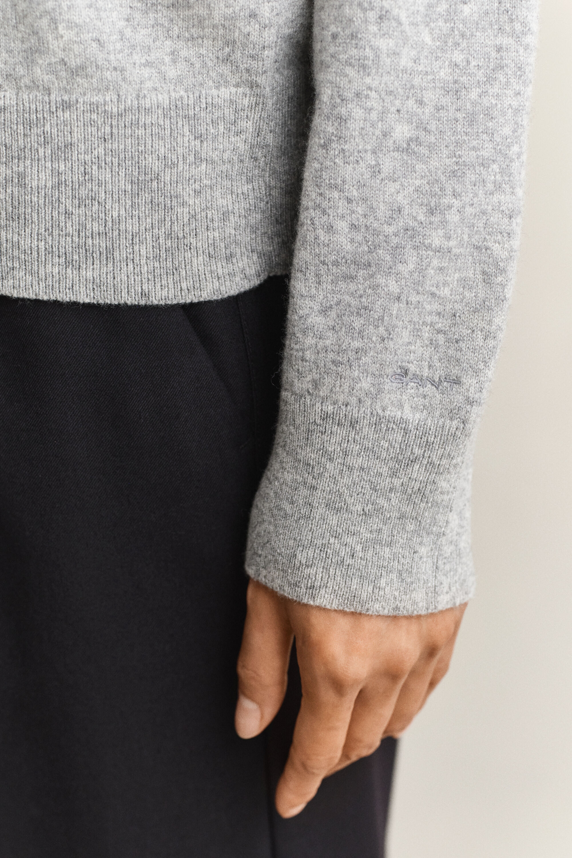 Superfine Lambswool Rundhalspullover