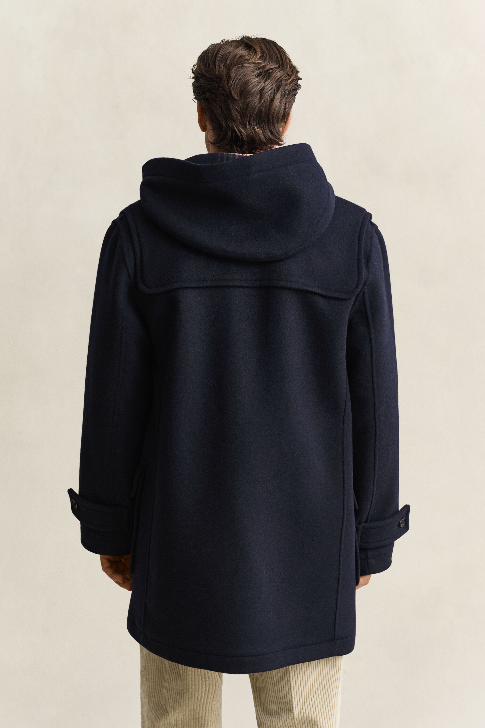 Duffle Jacke aus Wolle