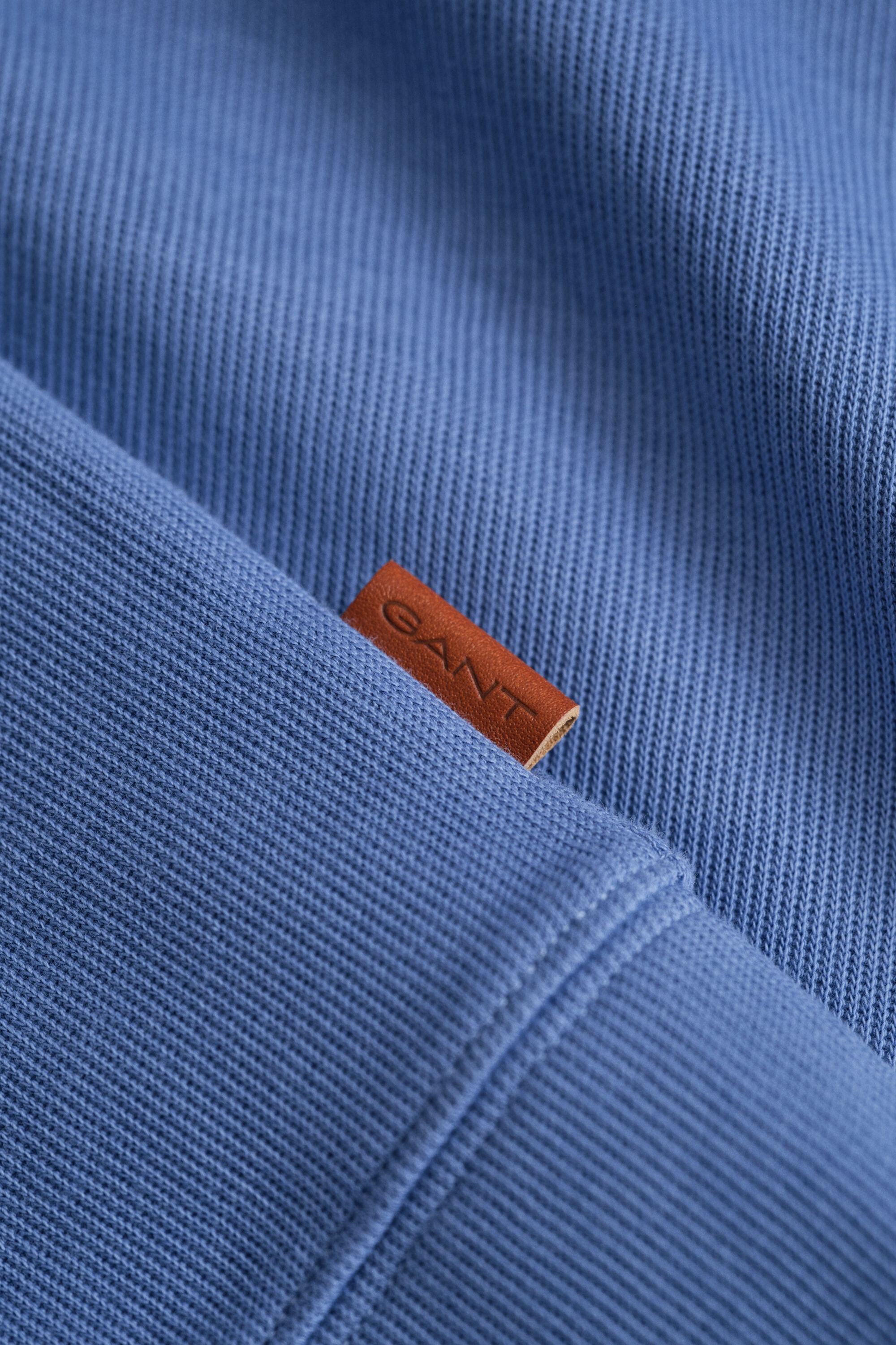 Sacker Rib Sweatshirt mit Reißverschlusskragen