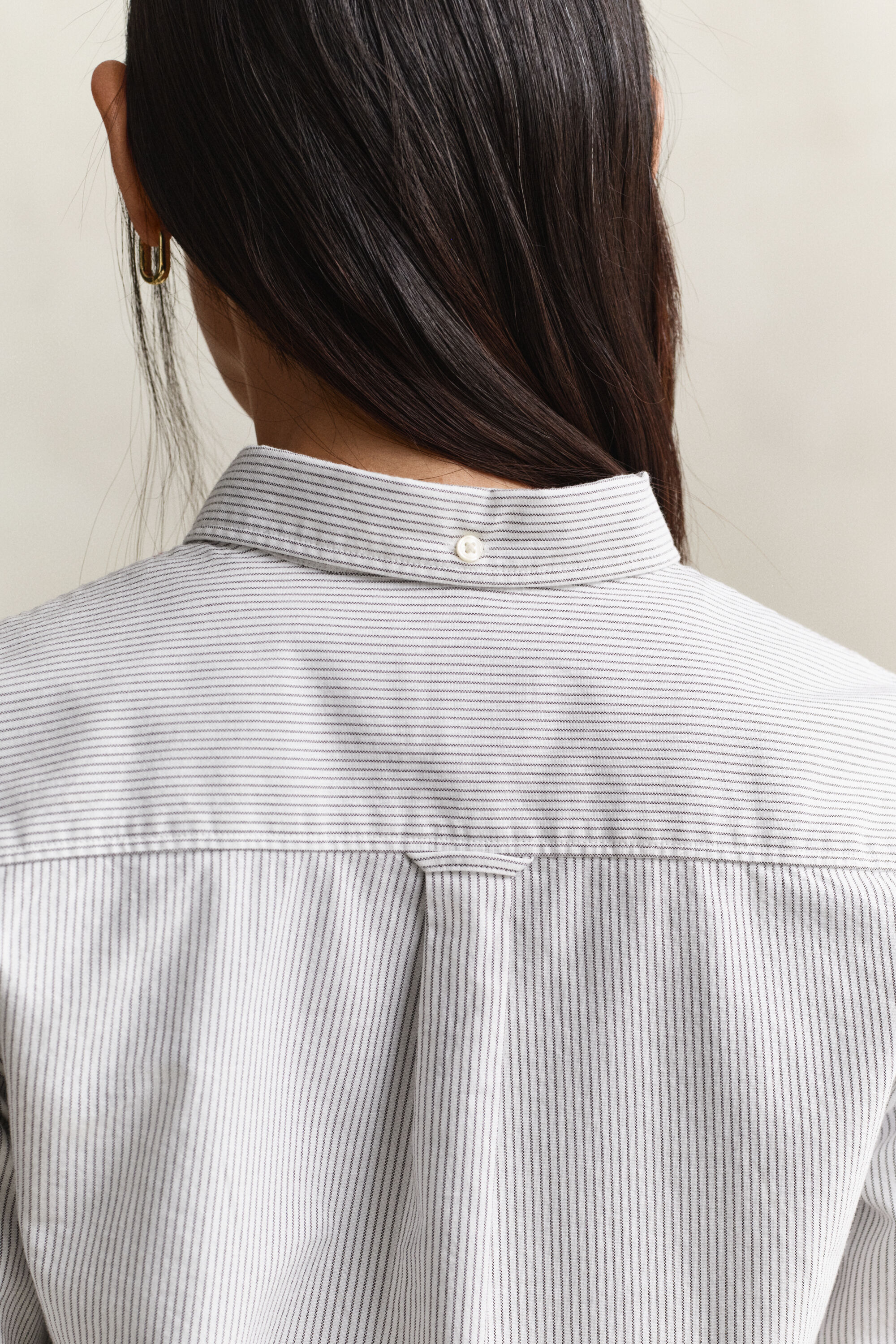 Classic Oxford-Bluse mit Streifen
