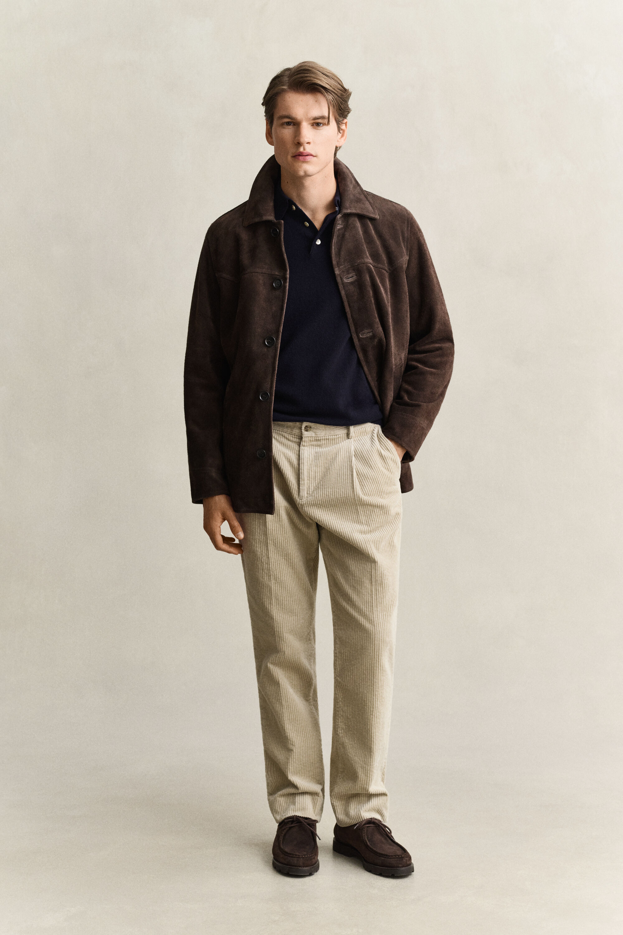 Superfine Lambswool Polopullover