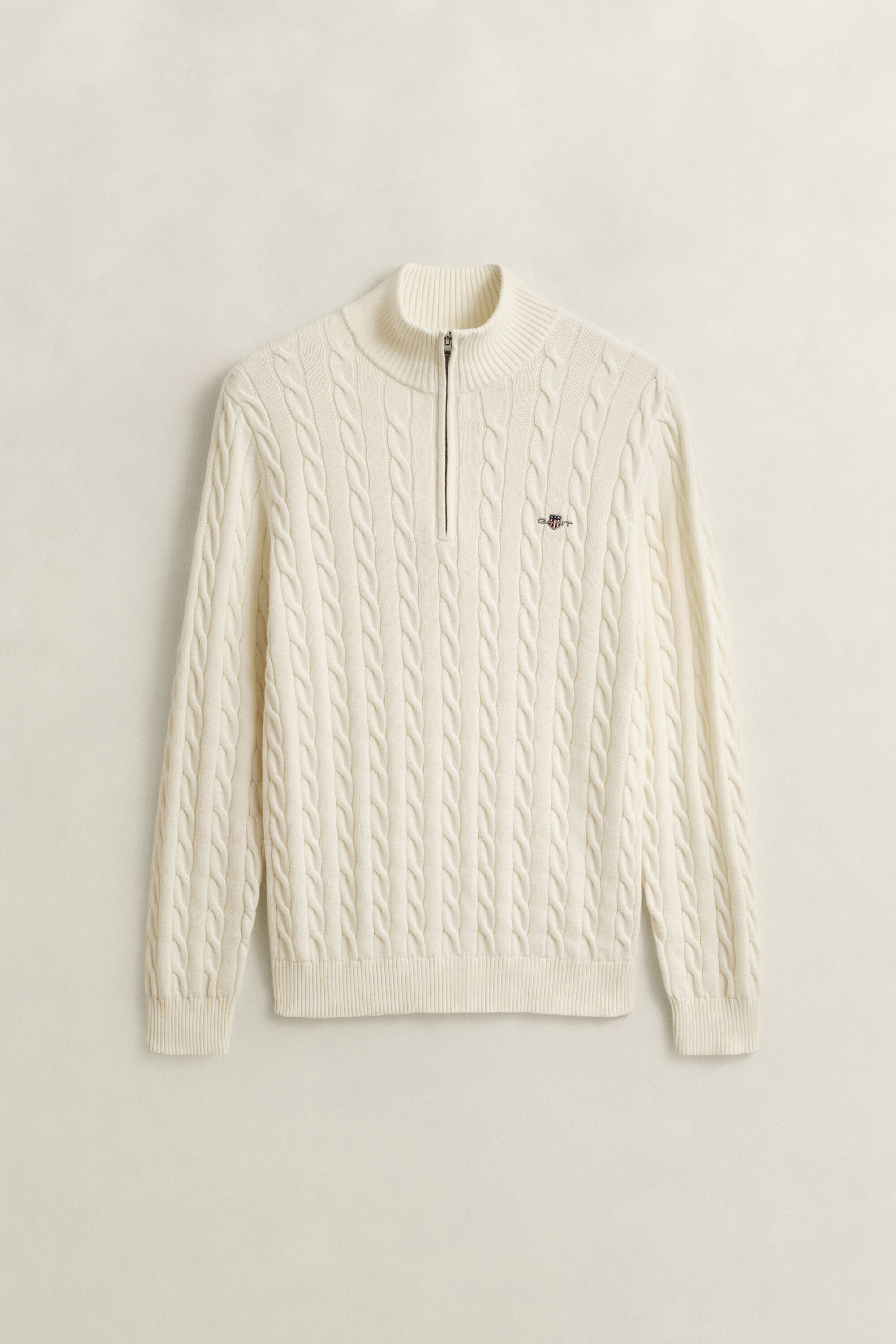 Zopfstrick Troyer aus Baumwolle