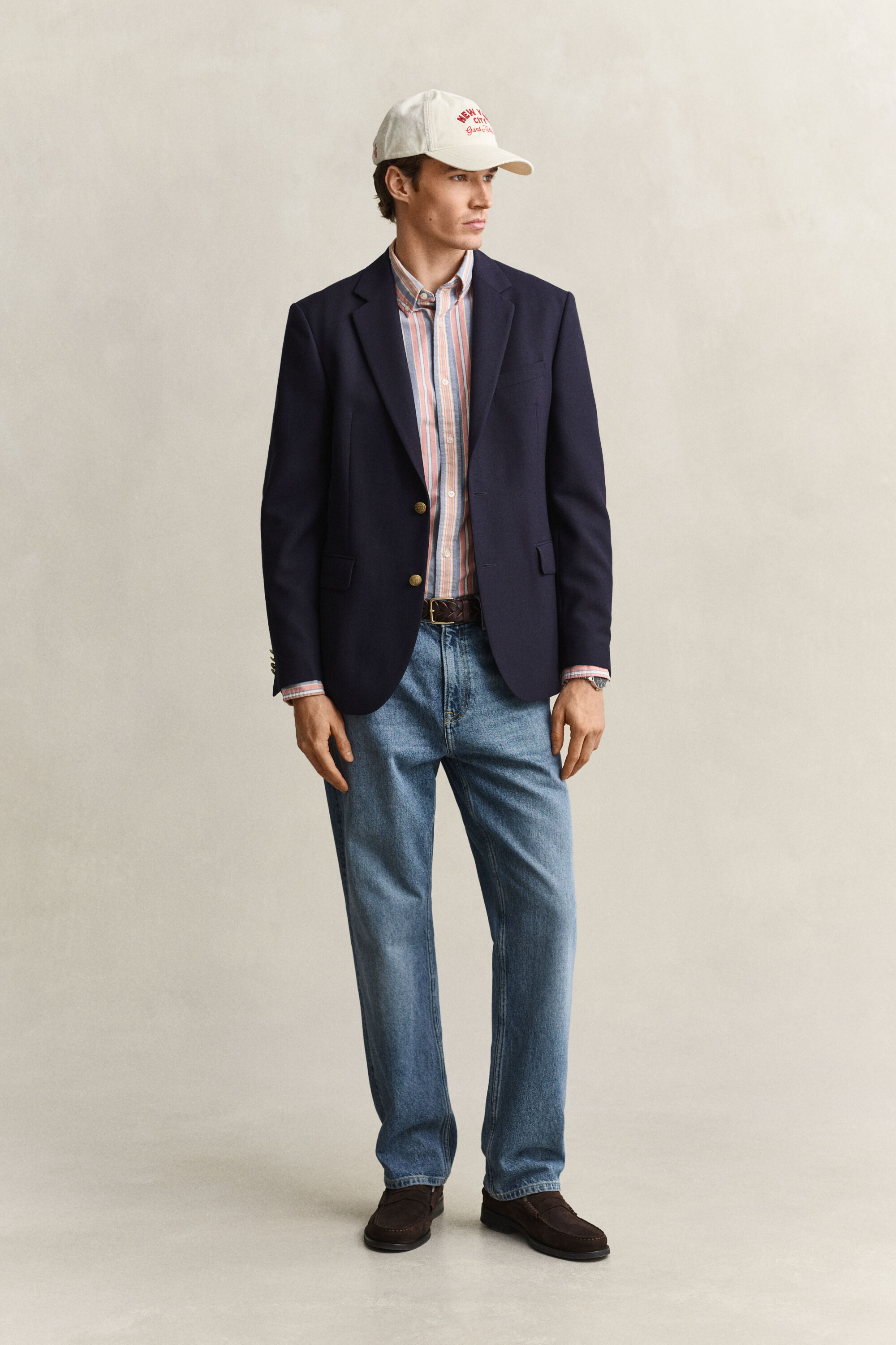 Classic Oxford-Hemd mit Streifen