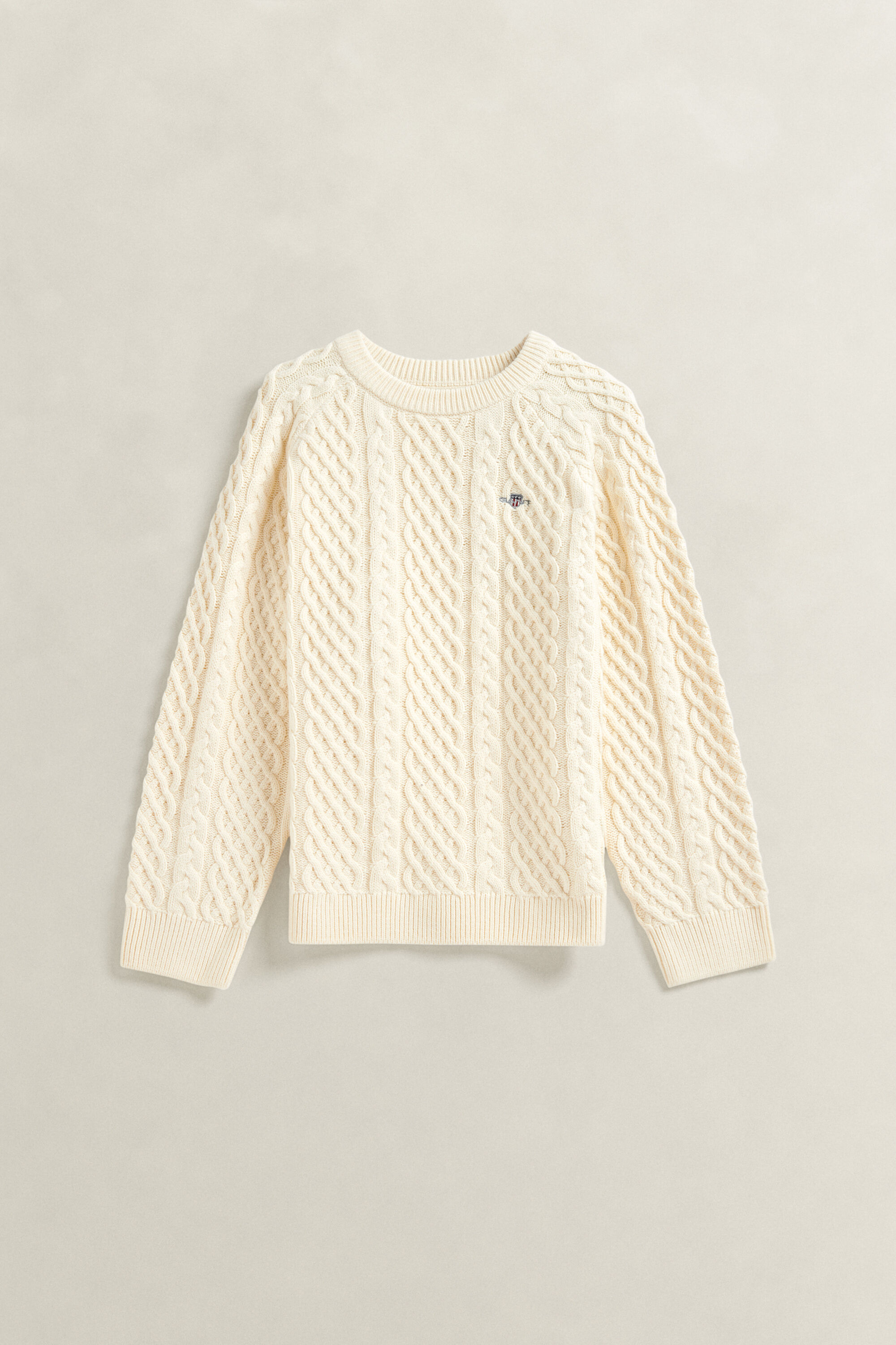 Teen Girls Pullover mit Zopfmuster