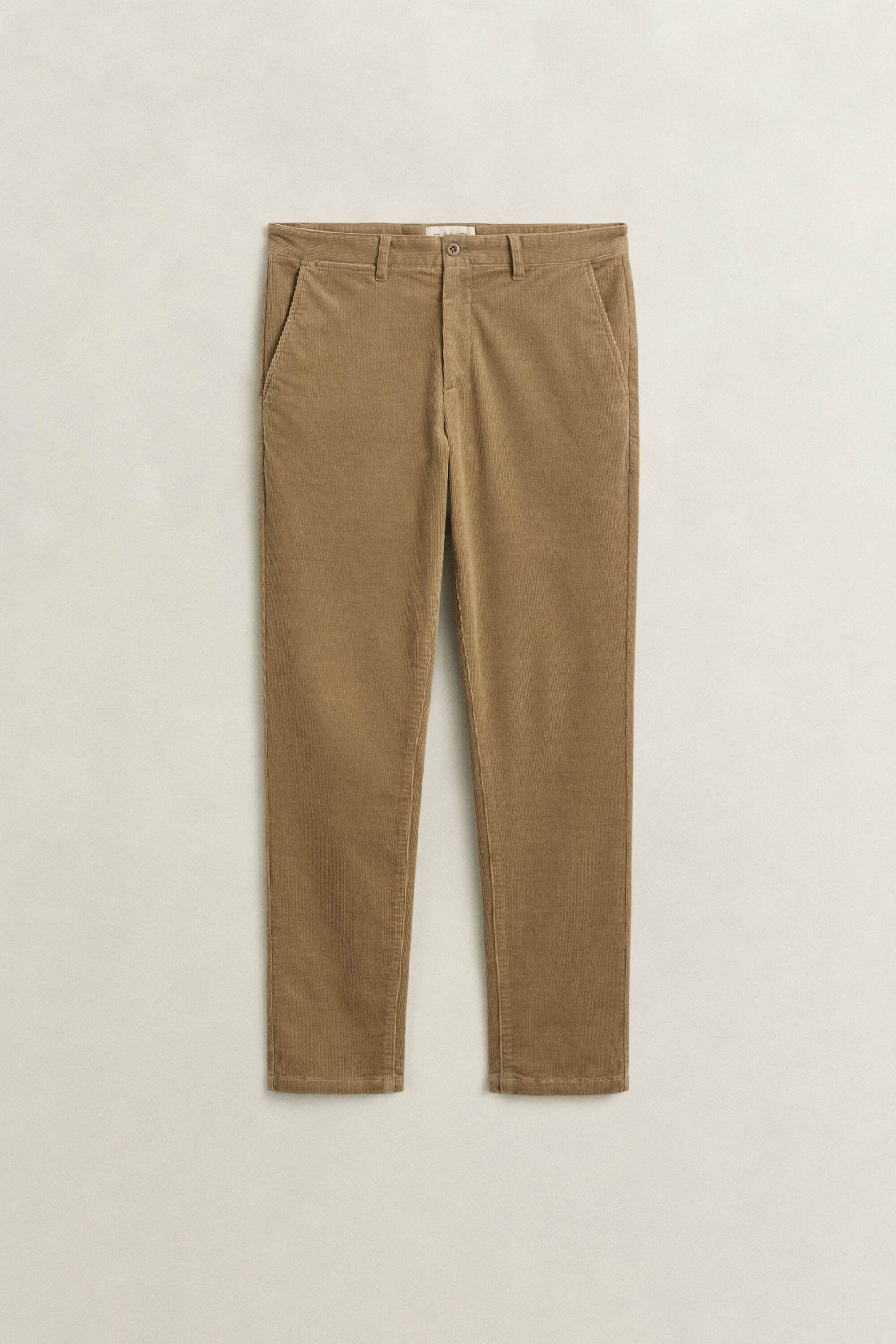 Slim Fit Cord Chinohose