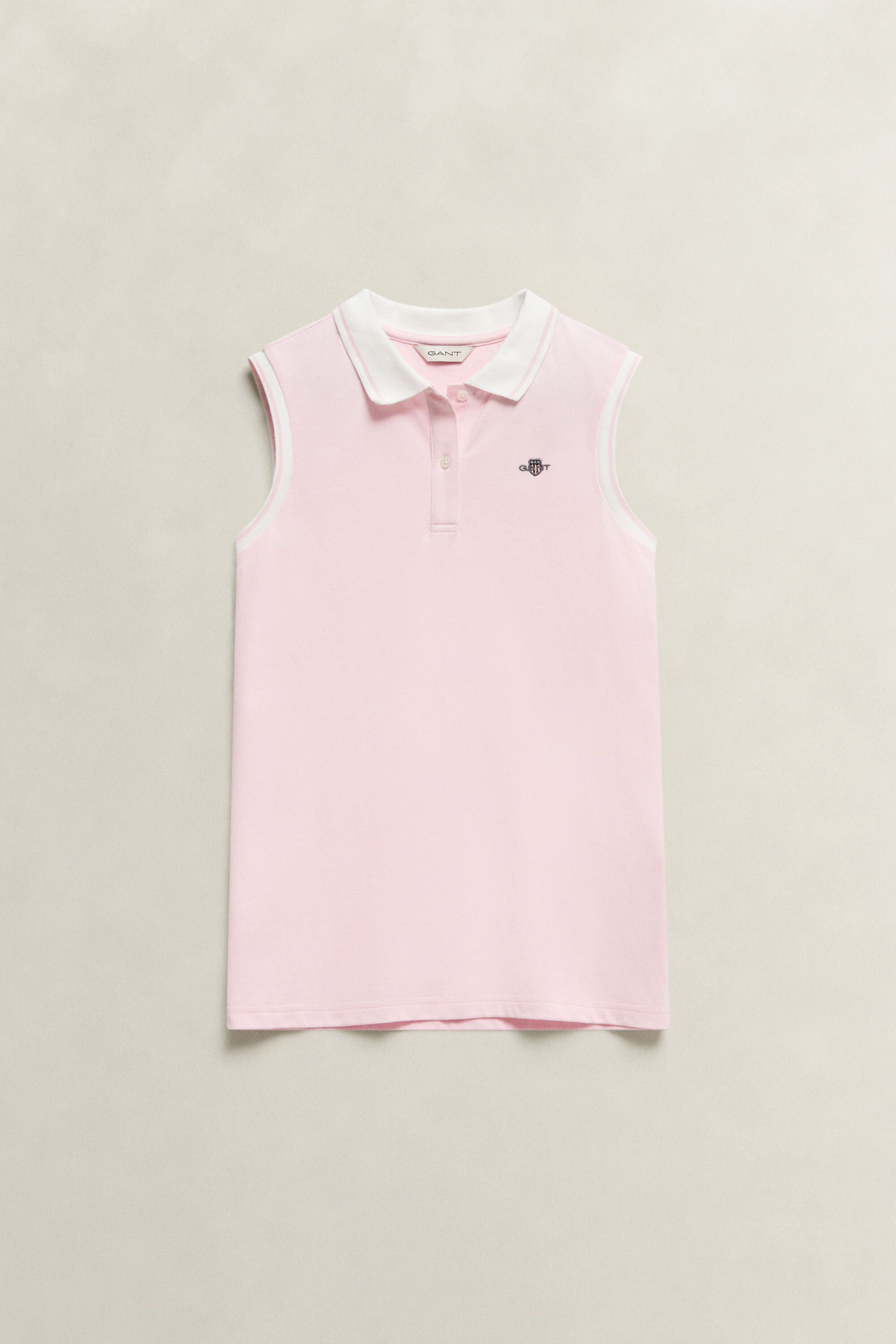 Teen Girls Ärmelloses Poloshirt
