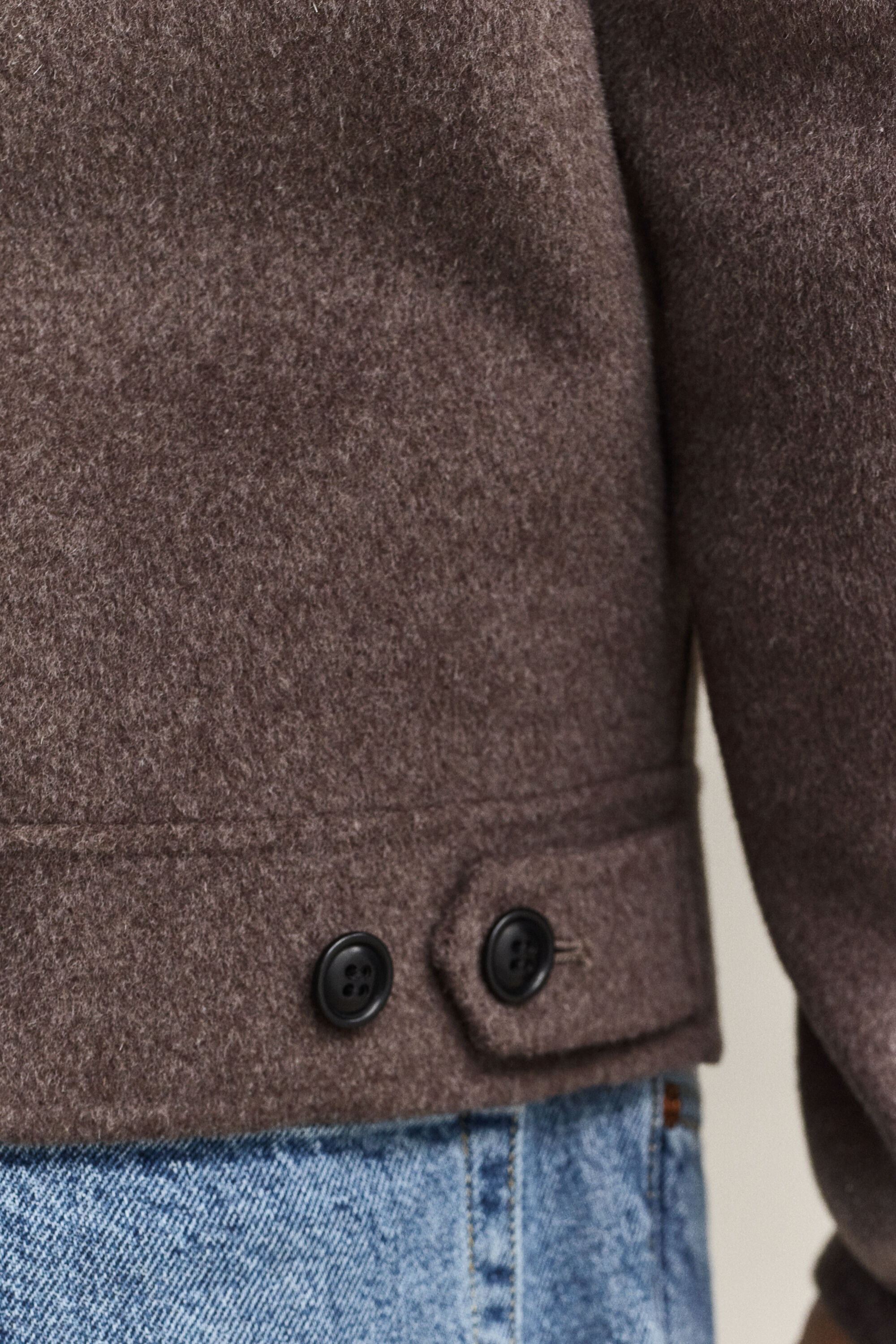 Handgenähte Jacke