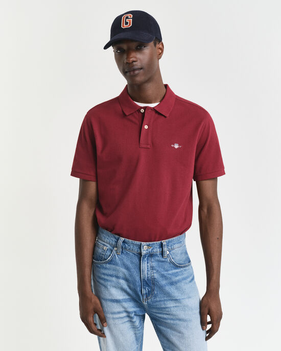 Regular Fit Shield Piqu&eacute; Poloshirt