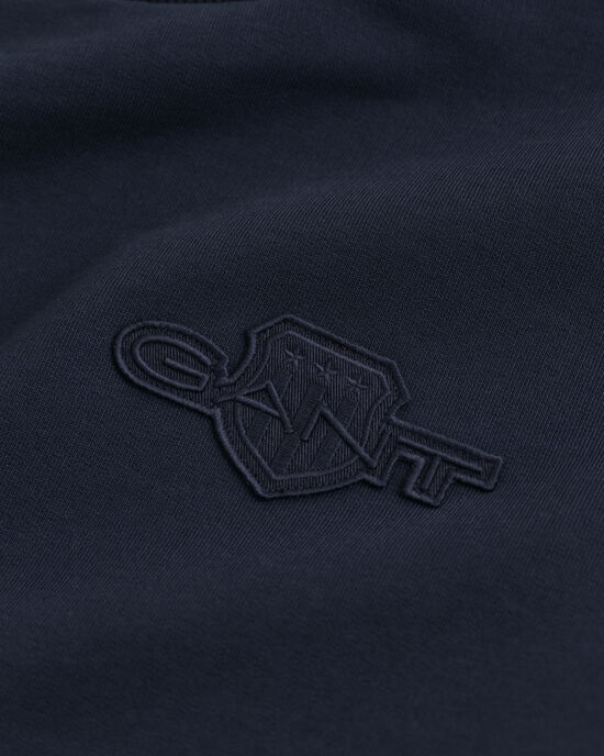 Tonal Shield Rundhals-Sweatshirt