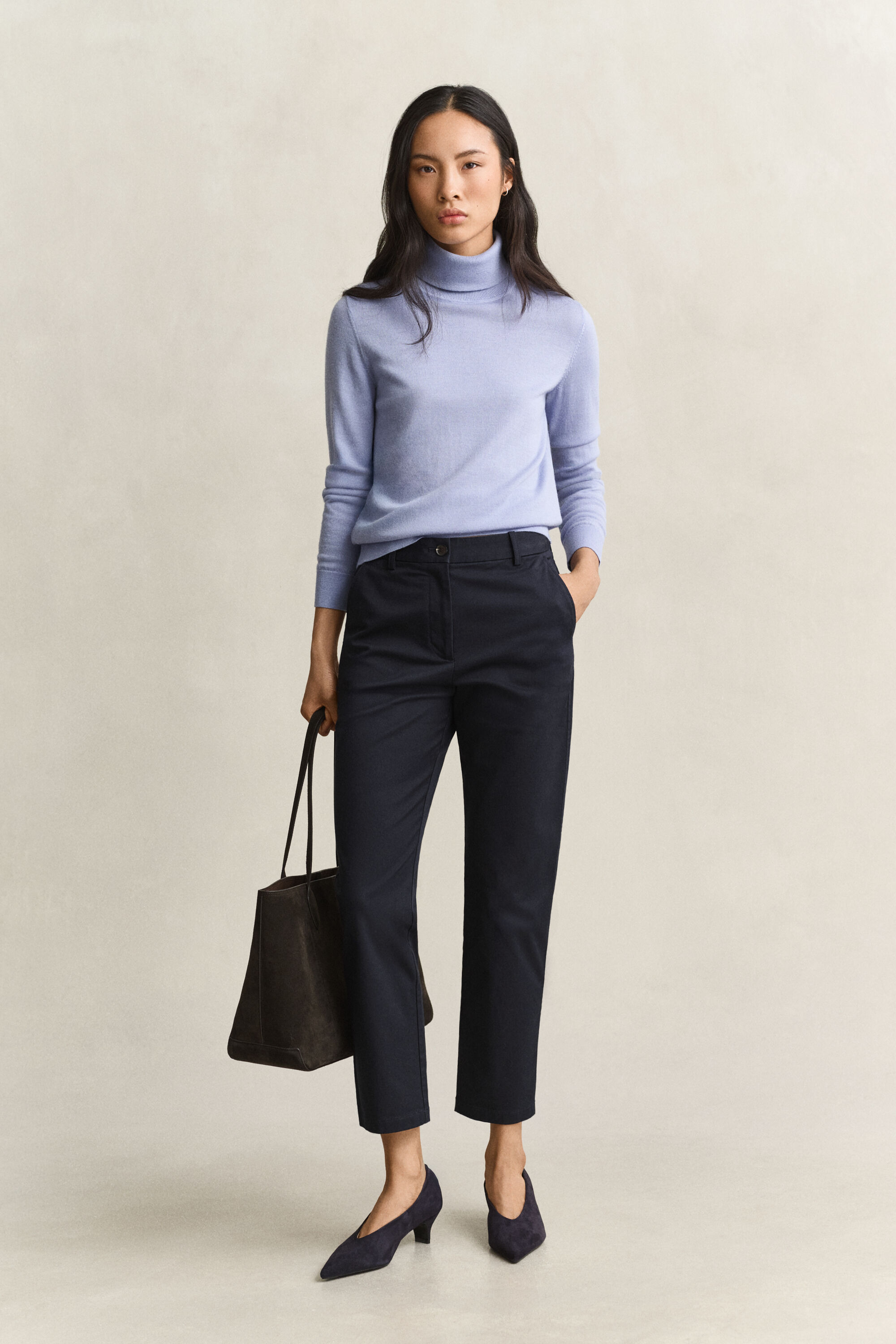 Classic Slim Fit Chinohose