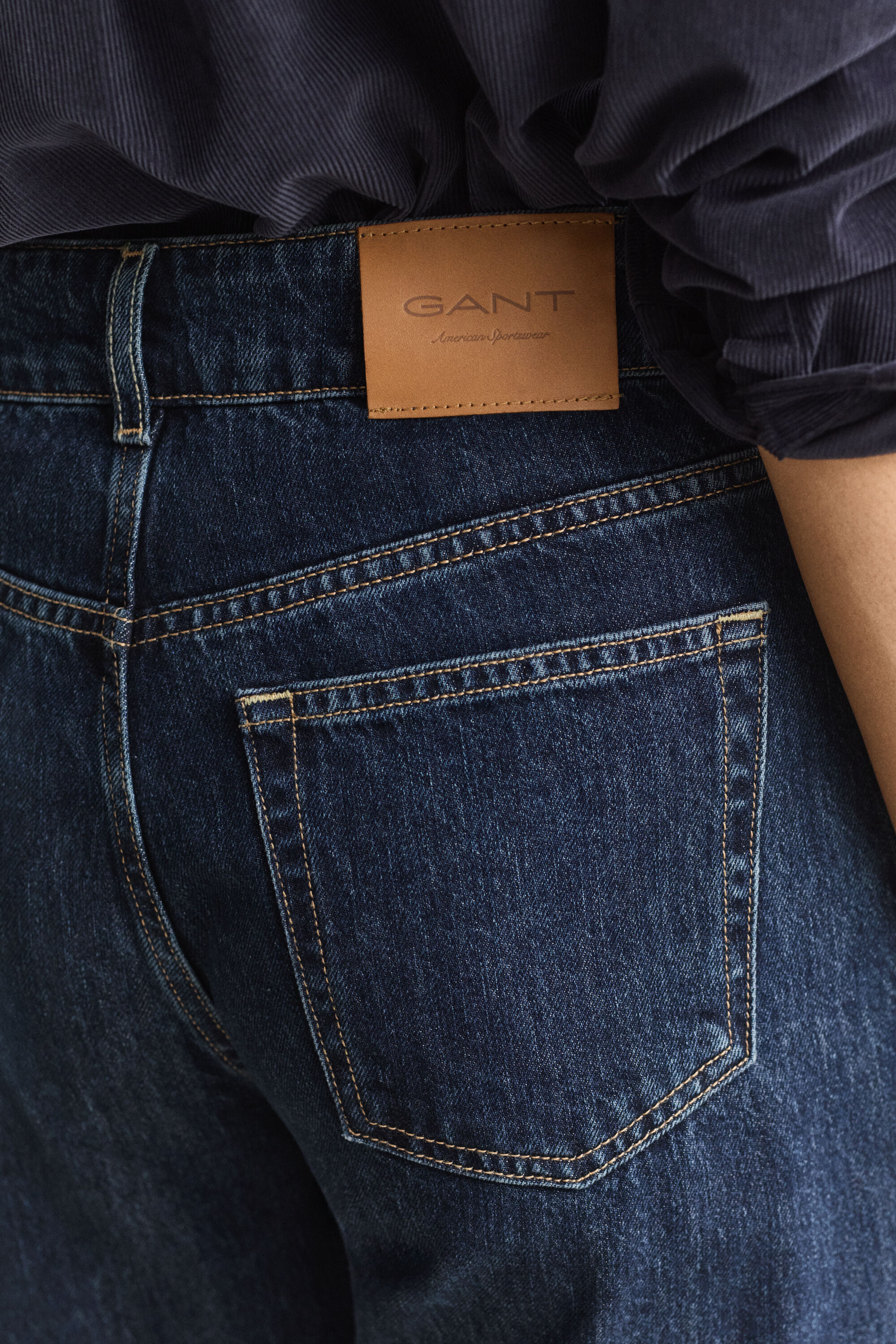 Geknöpfte Relxed Fit Jeans