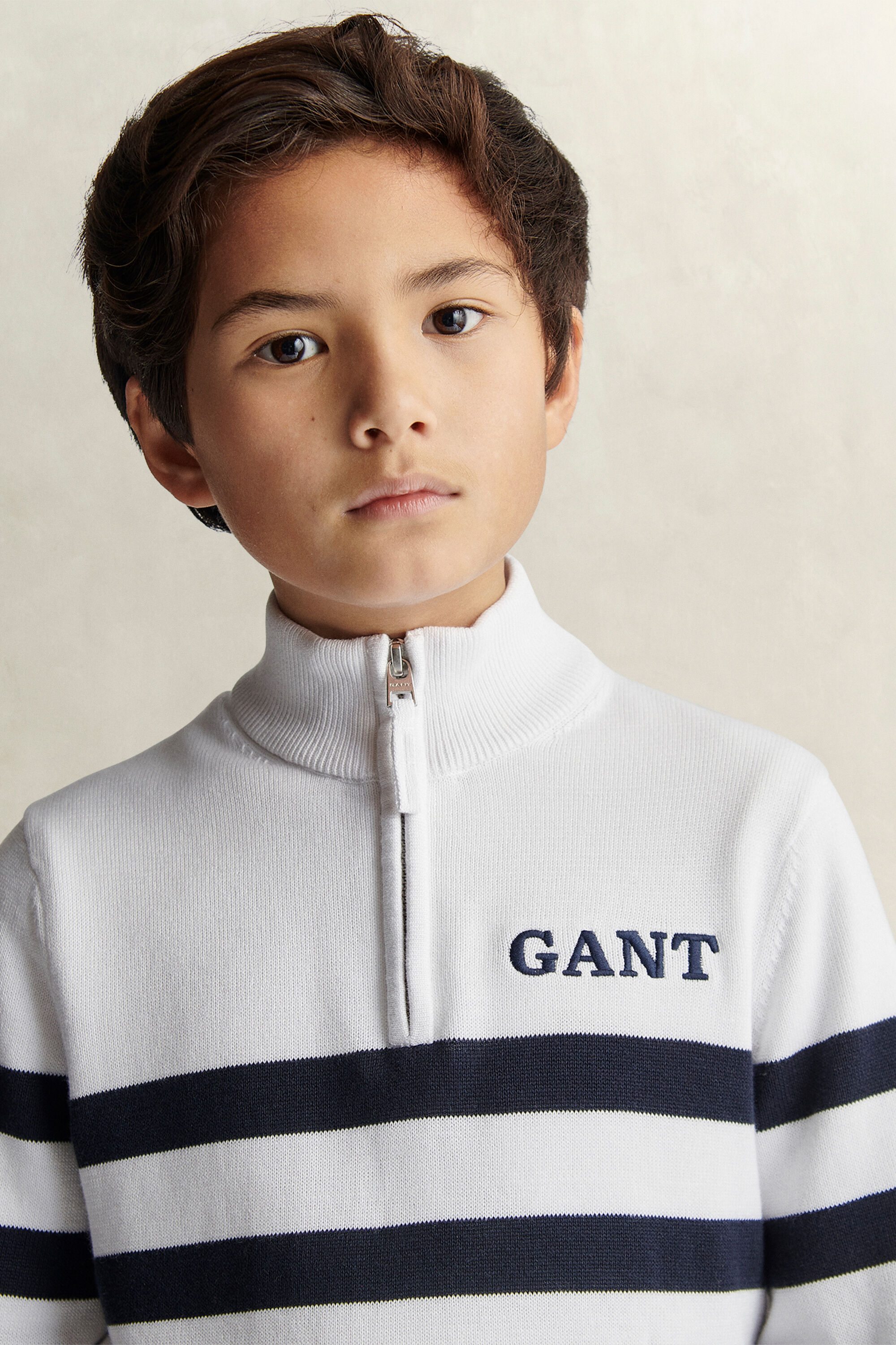 Teen Boys Breton Striped Sweater