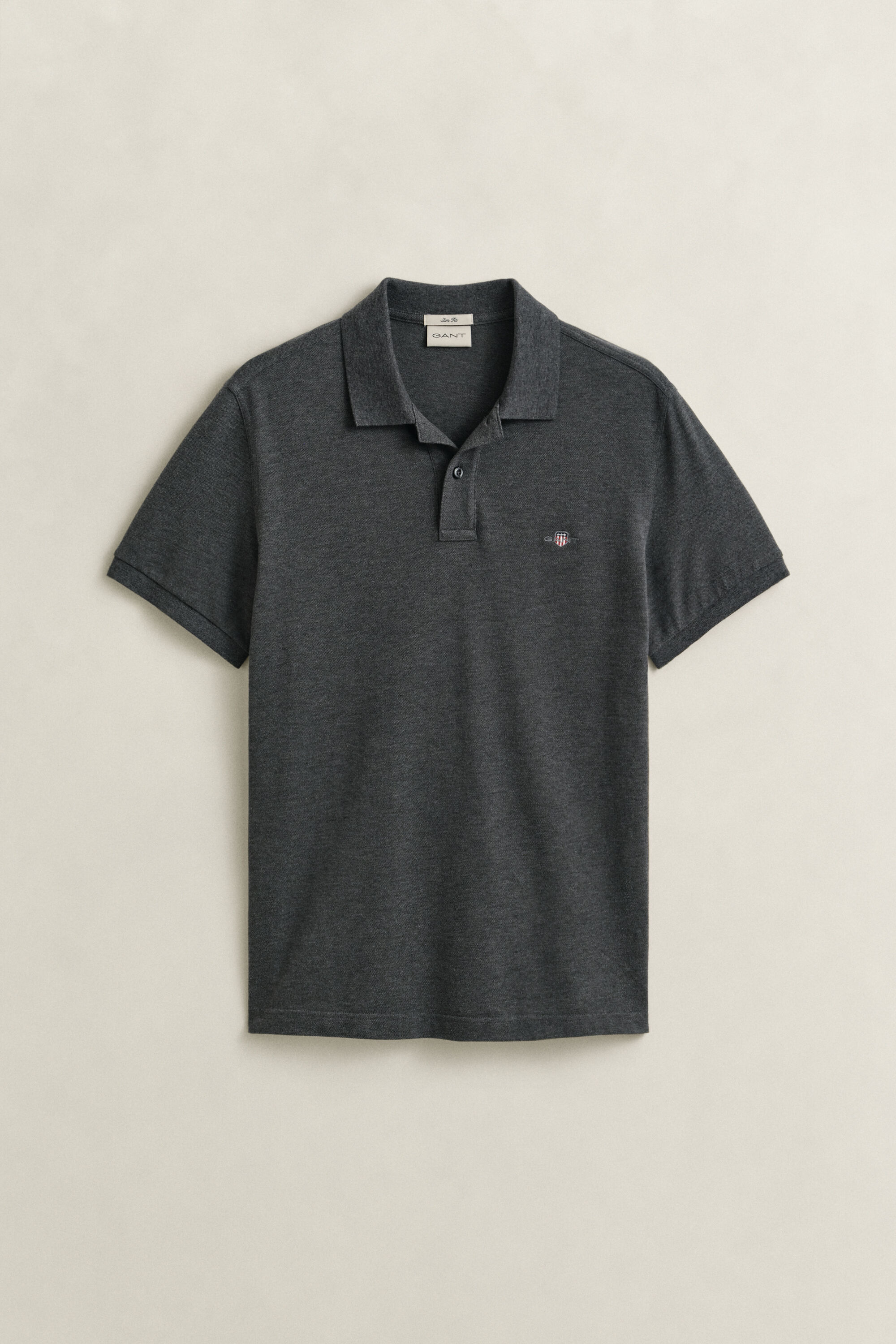 Slim Fit Archive Shield Piqué Poloshirt