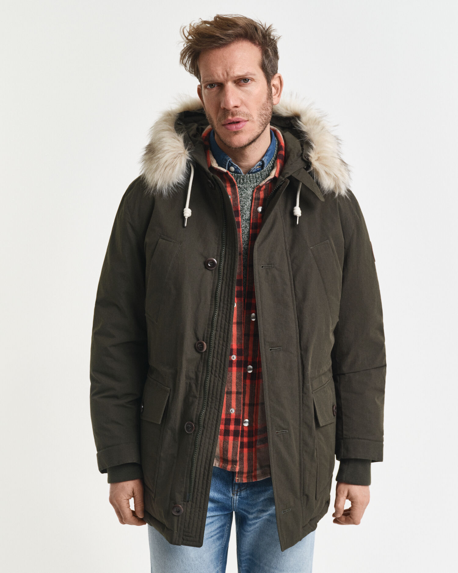 Wattierter Parka
