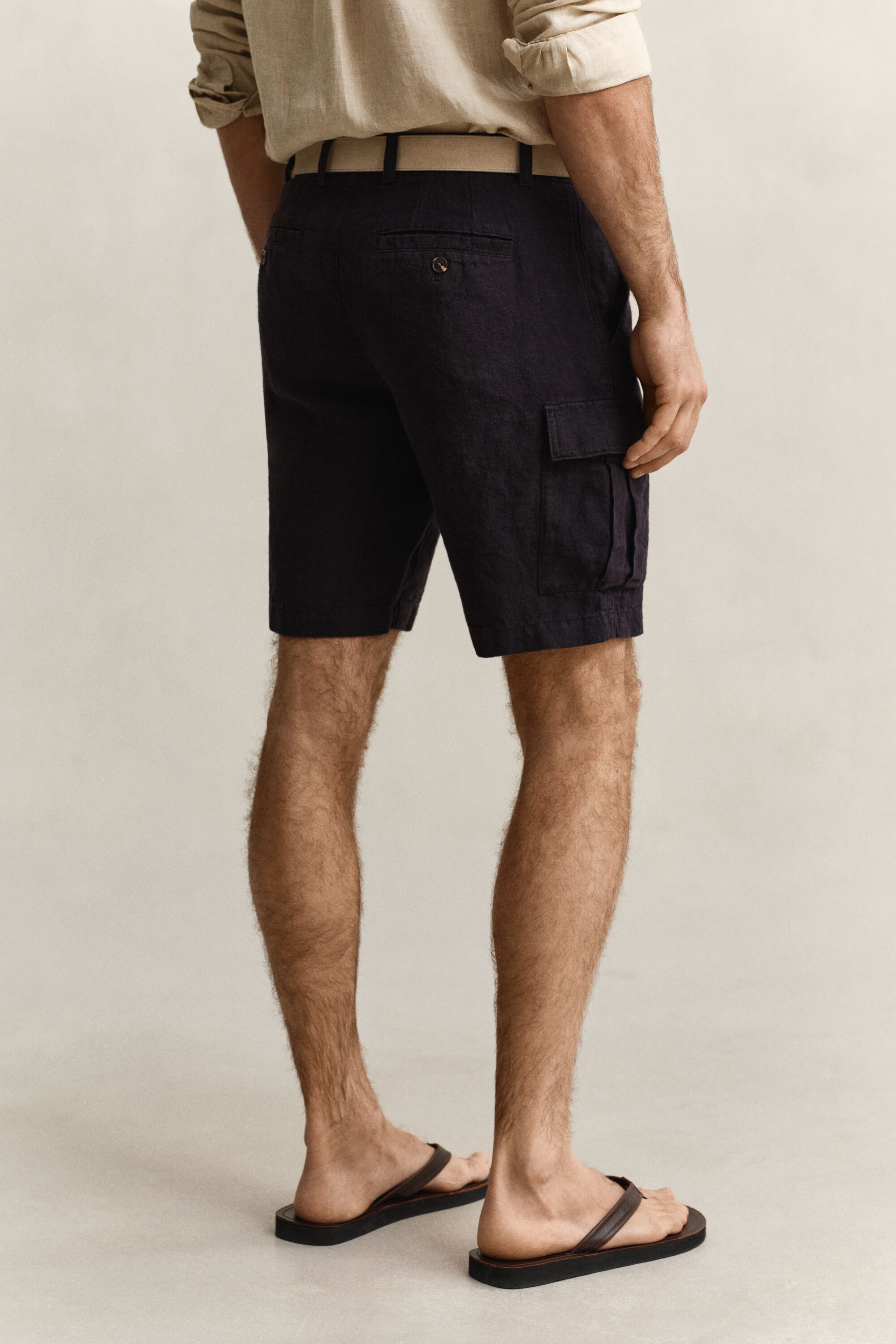 Cargoshorts aus Leinen