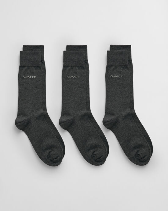 3er-Pack Socken aus mercerisierter Baumwolle