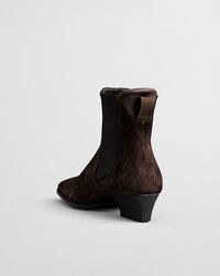 Bassotte Stiefel aus Veloursleder