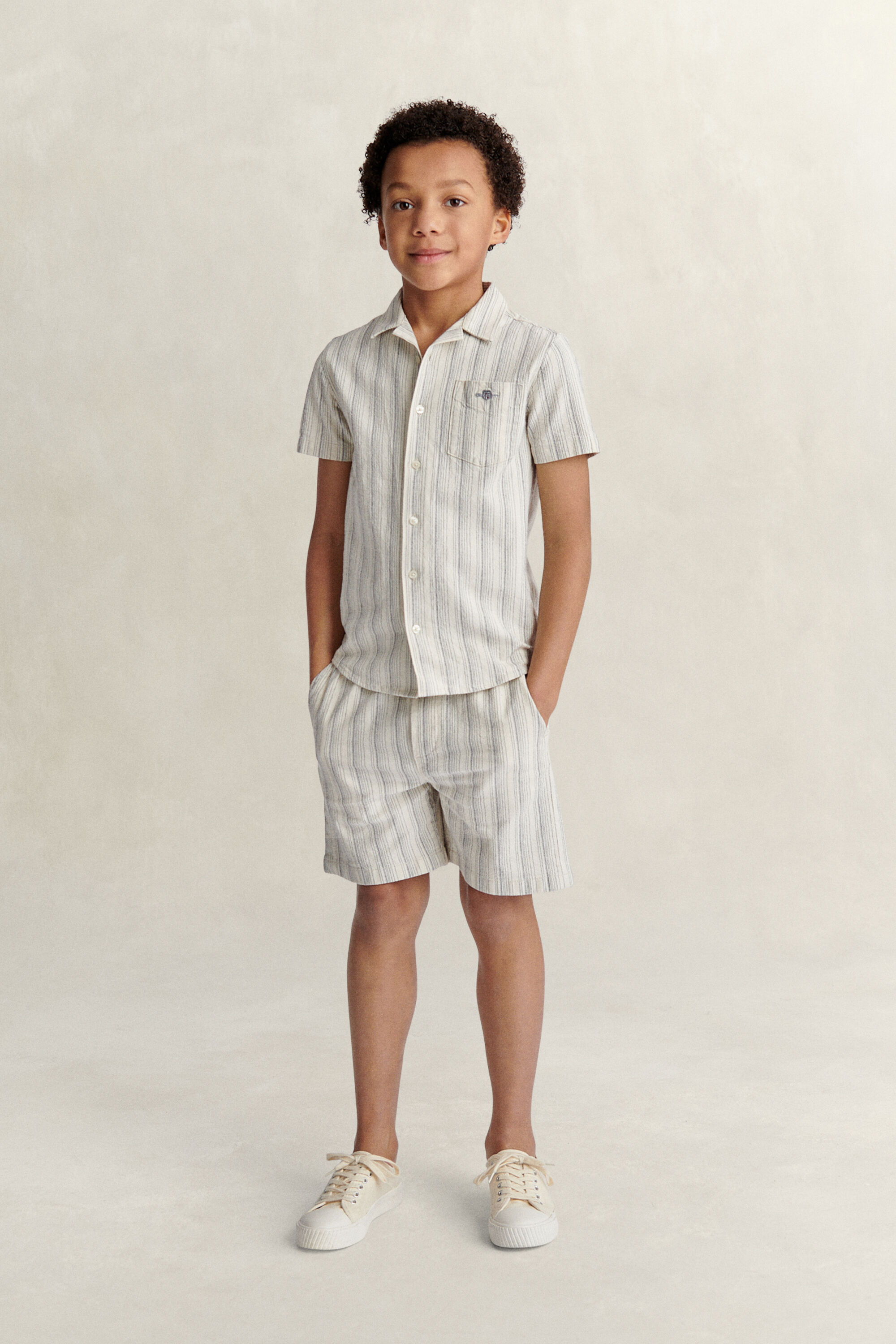 Teen Boys Shorts aus Leinenmix