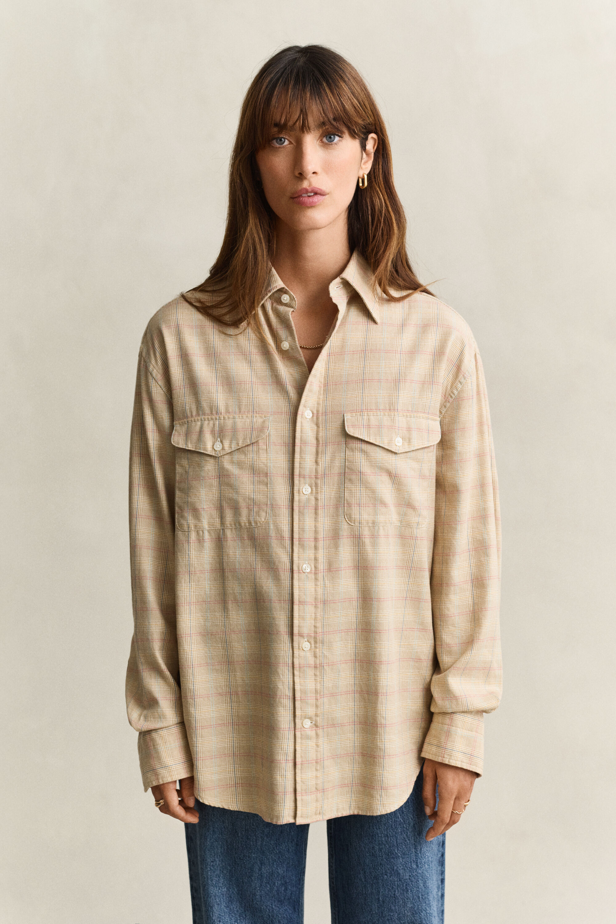 80s Flannel Replica Hemd