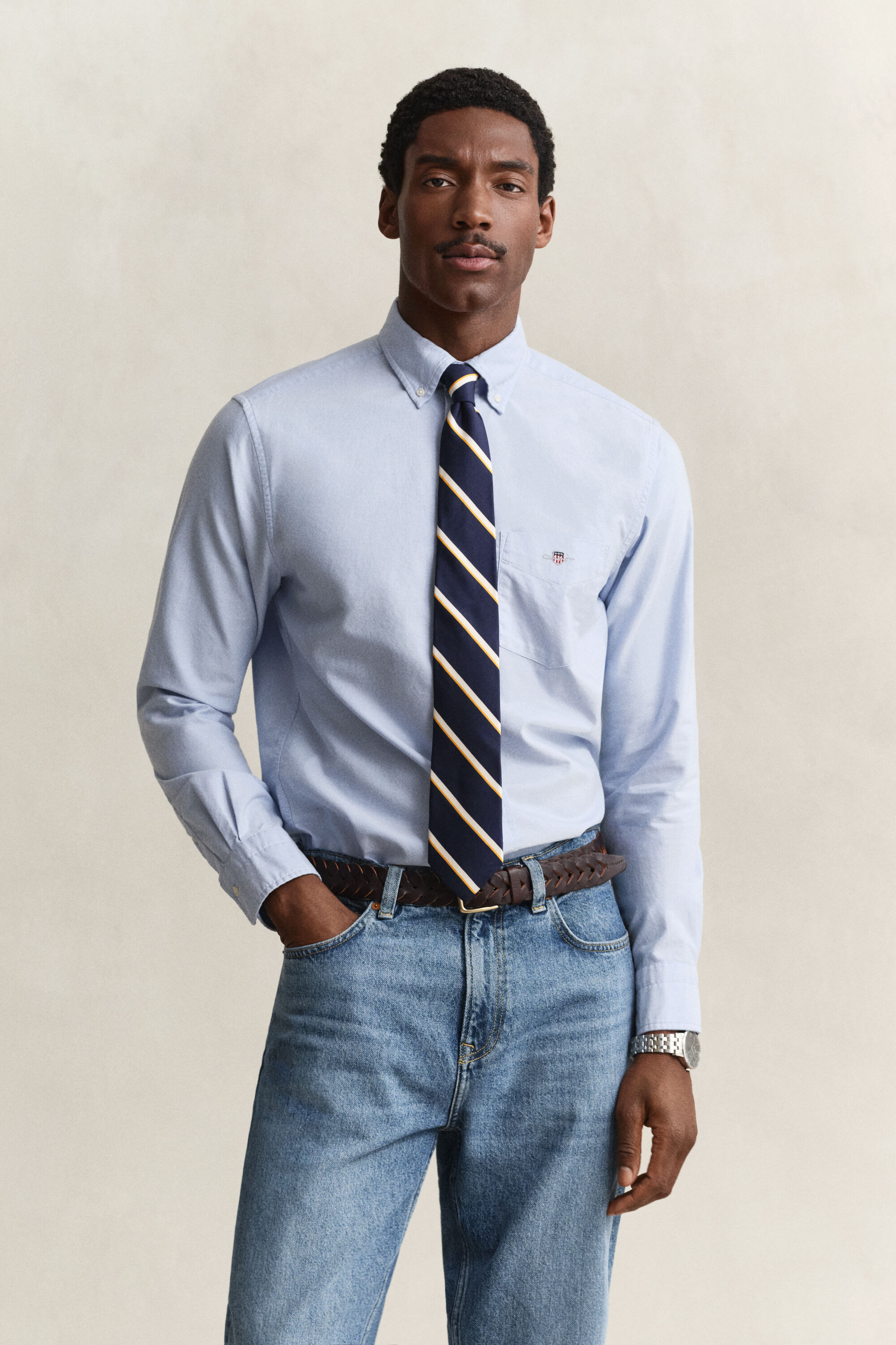 Regular Fit Classic Oxford-Hemd