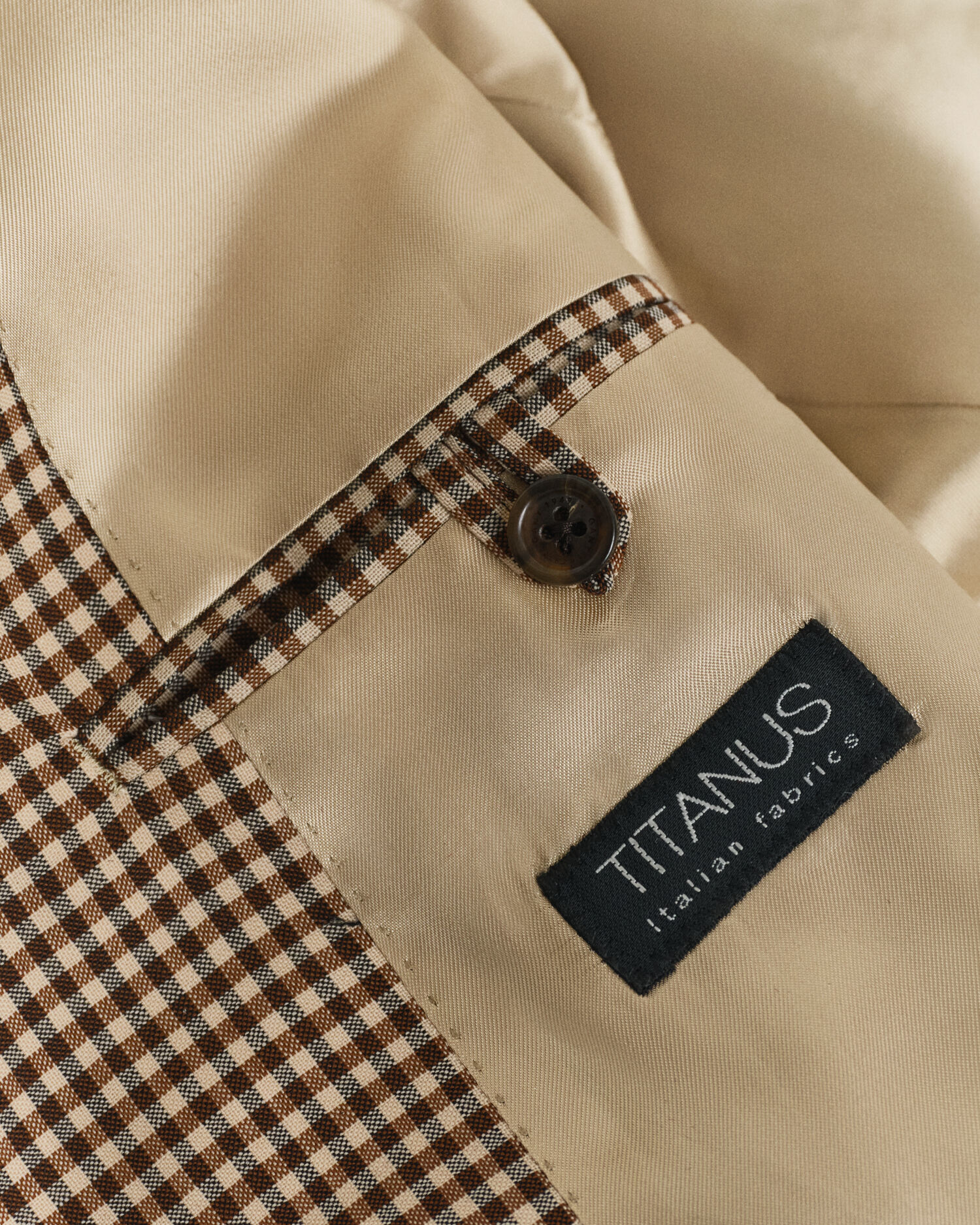 Relaxed Fit Gingham Sakko mit Karomuster