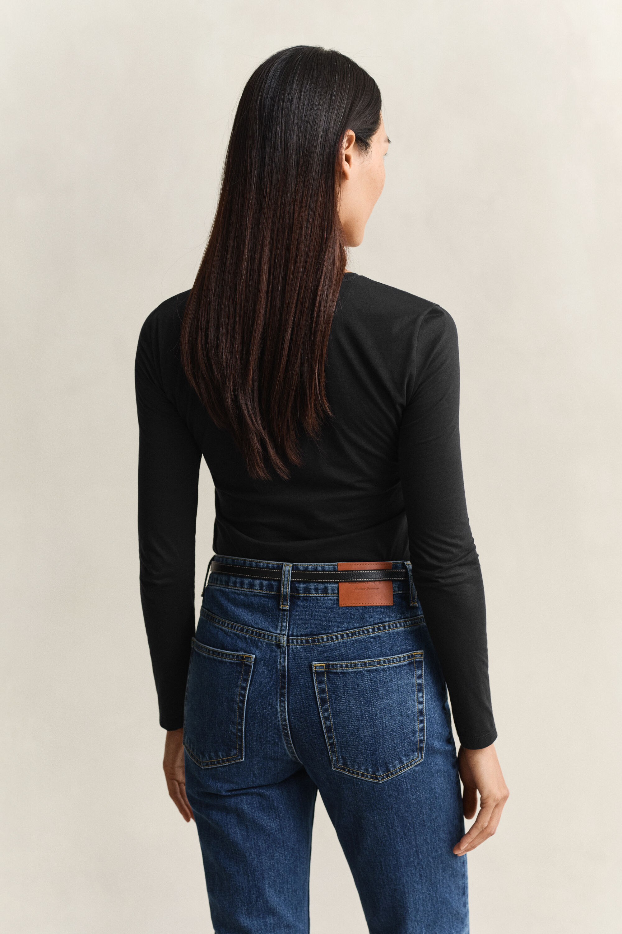 Langarm-Shirt aus Baumwolle