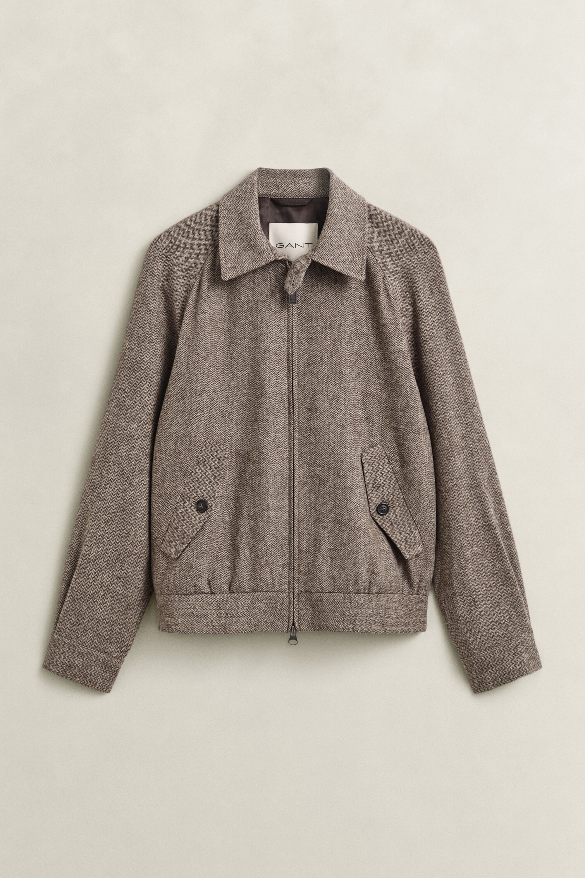 Windcheater Jacke aus Wollmischung