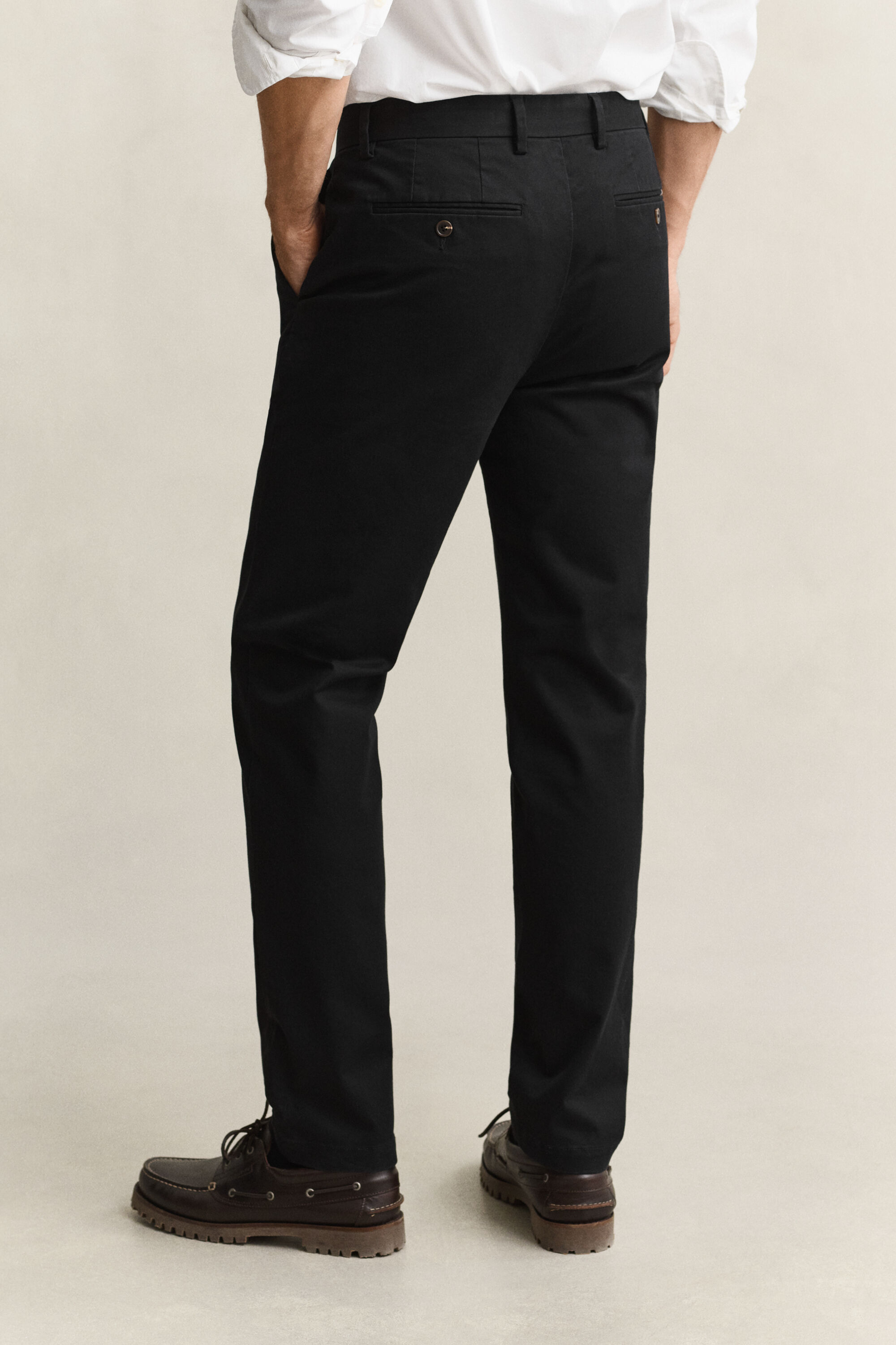 Elegante Slim Fit Chinohose