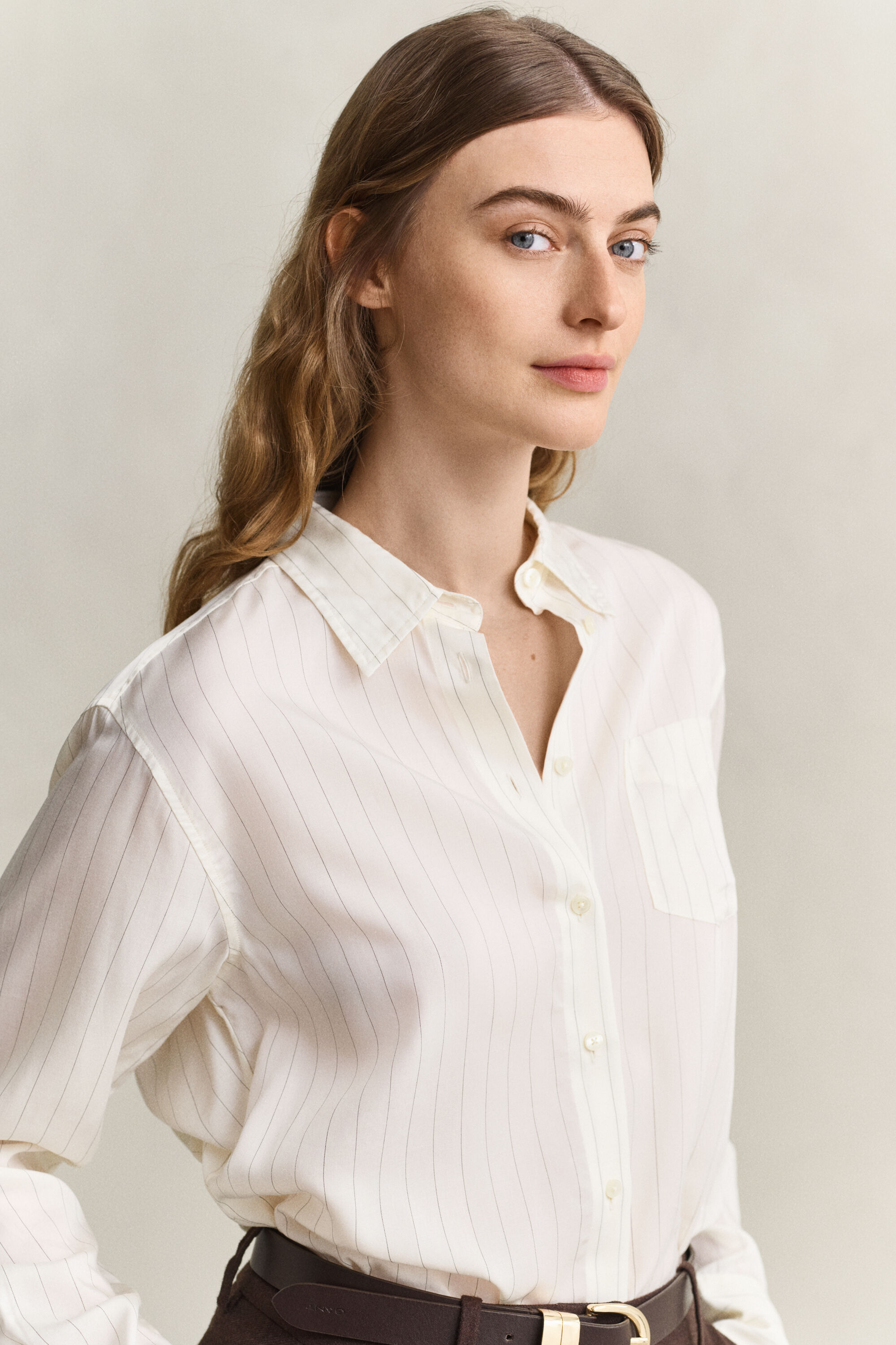 Bluse mit Faltendetail am Rücken