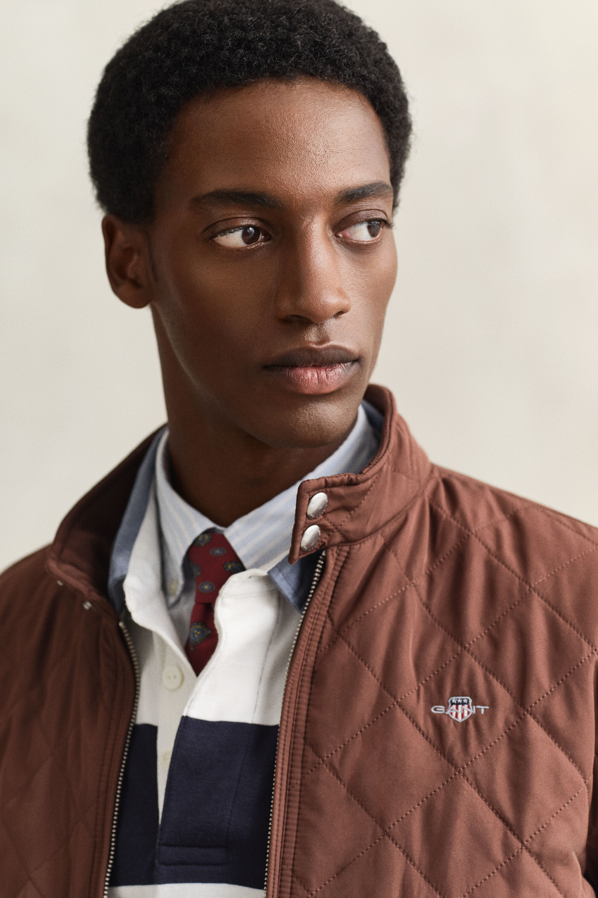 Gesteppter Windcheater