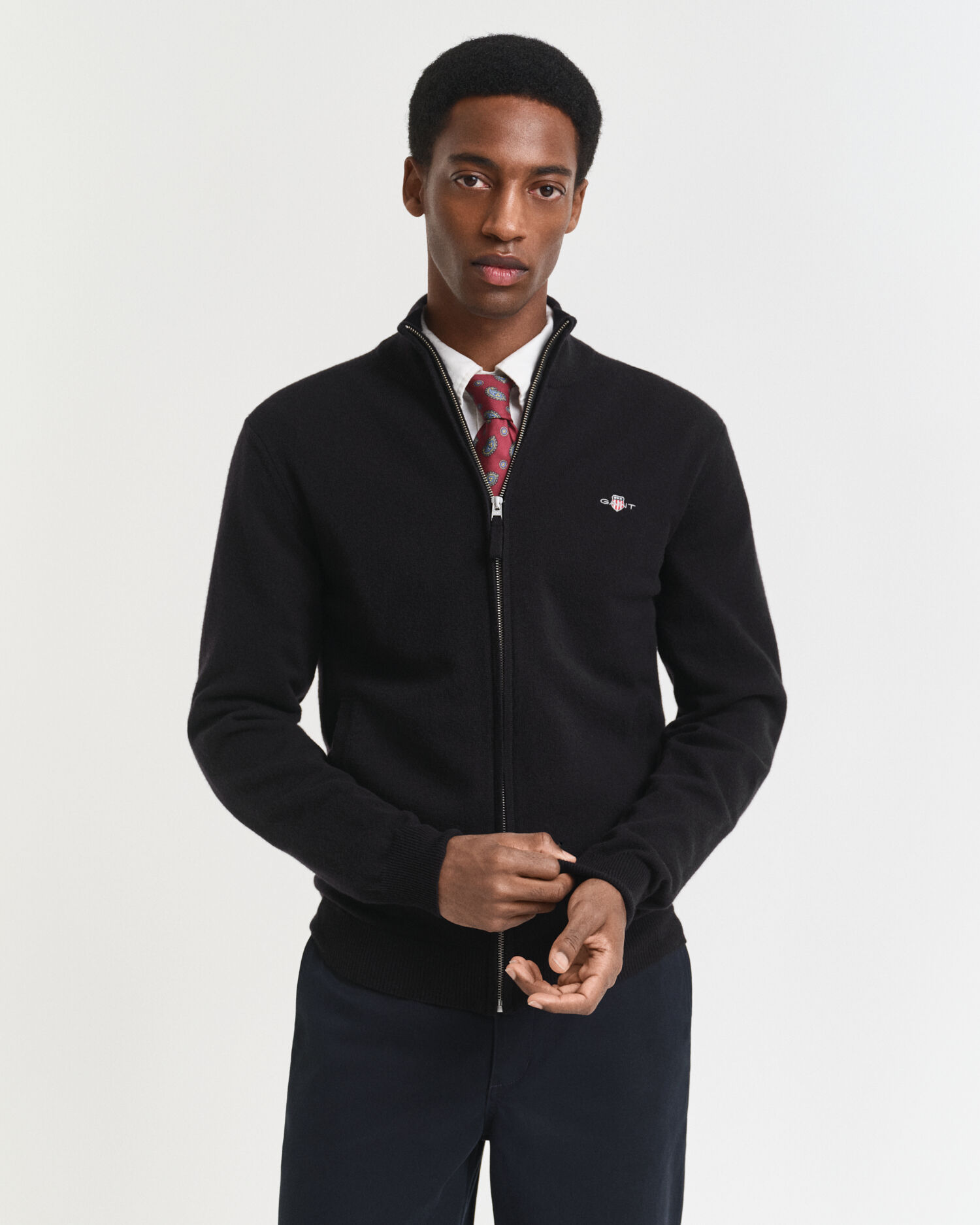 Superfine Lambswool Strickjacke