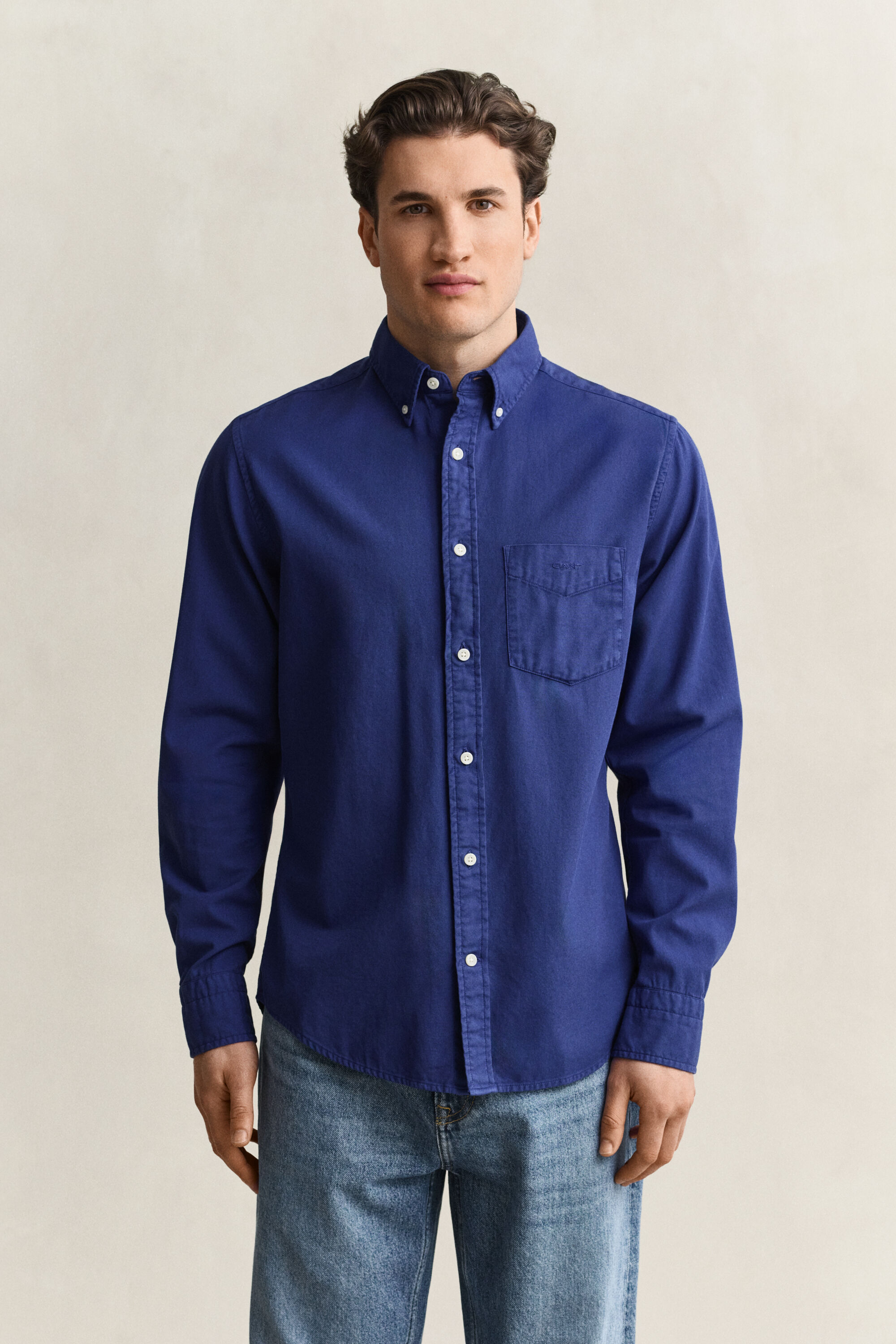 Regular Fit Twillhemd