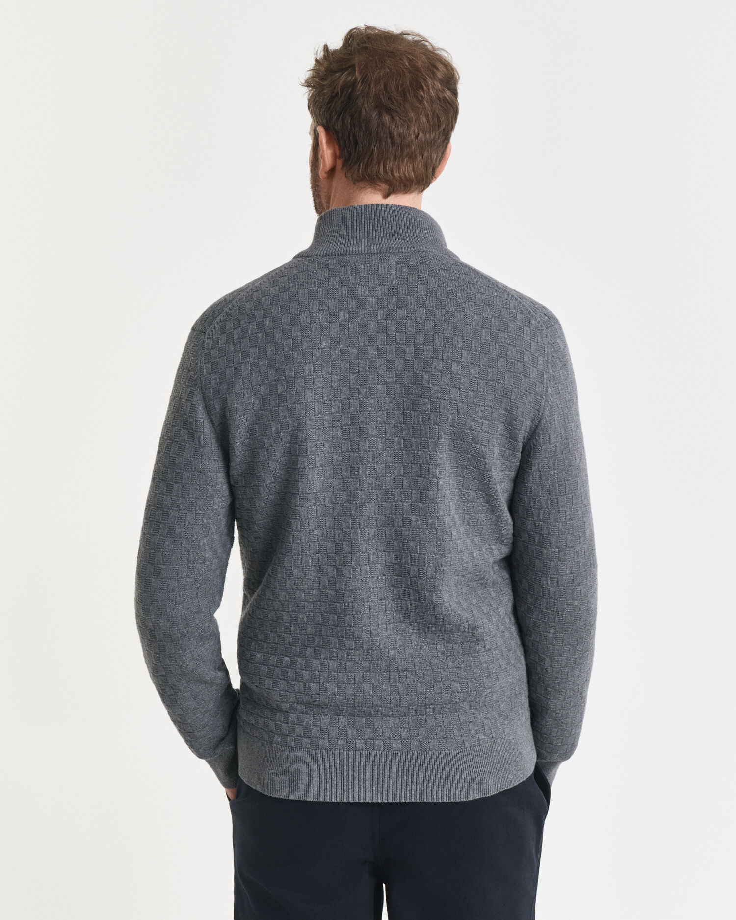 Strickjacke mit Mikrostruktur