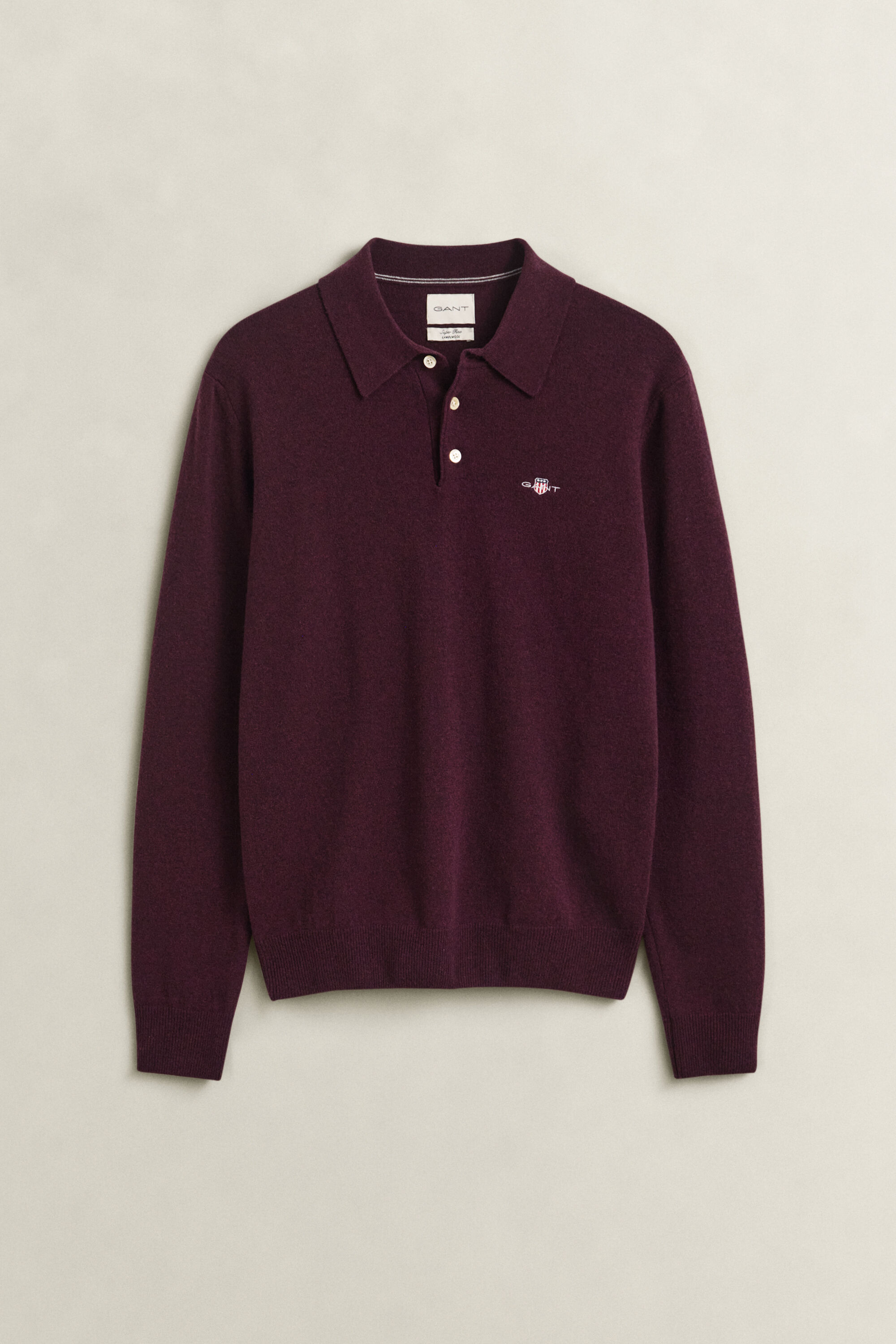Superfine Lambswool Polopullover