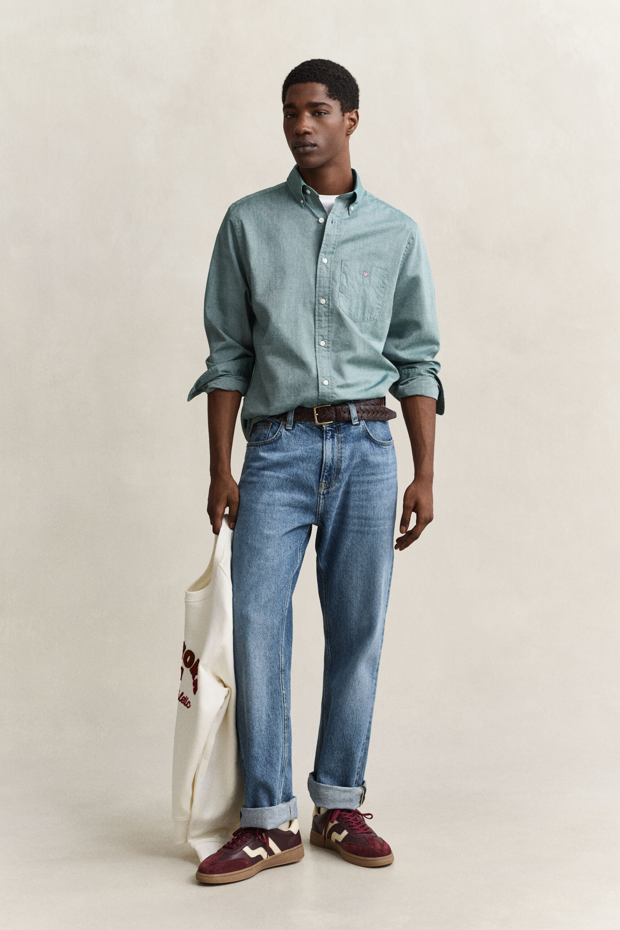 Regular Fit Classic Popeline Hemd