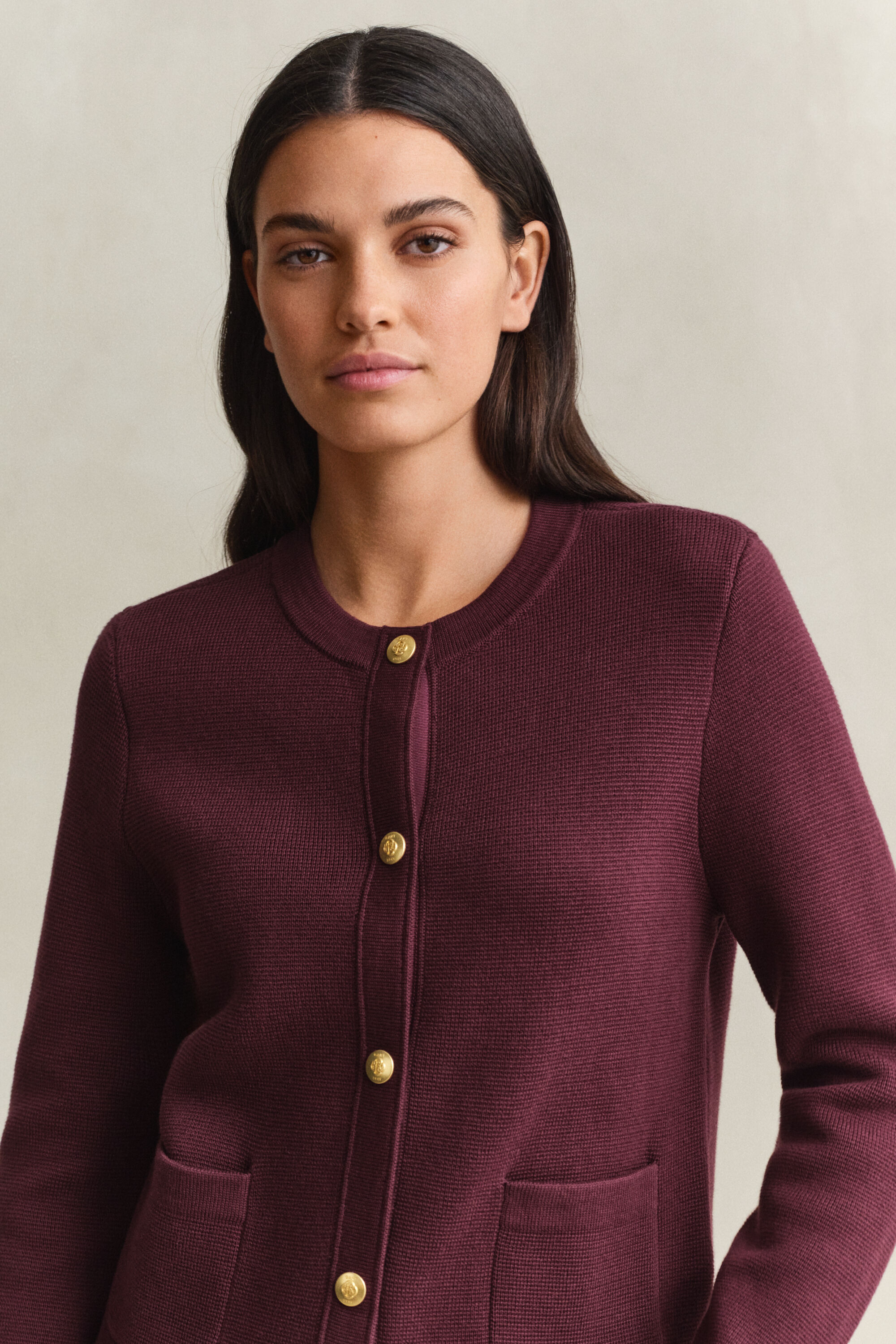 Strickjacke aus Baumwolle