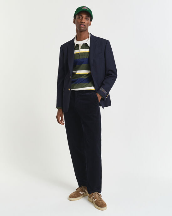 Regular Fit Cord-Chinohose