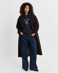 Crest Graphic Rundhals-Sweatshirt