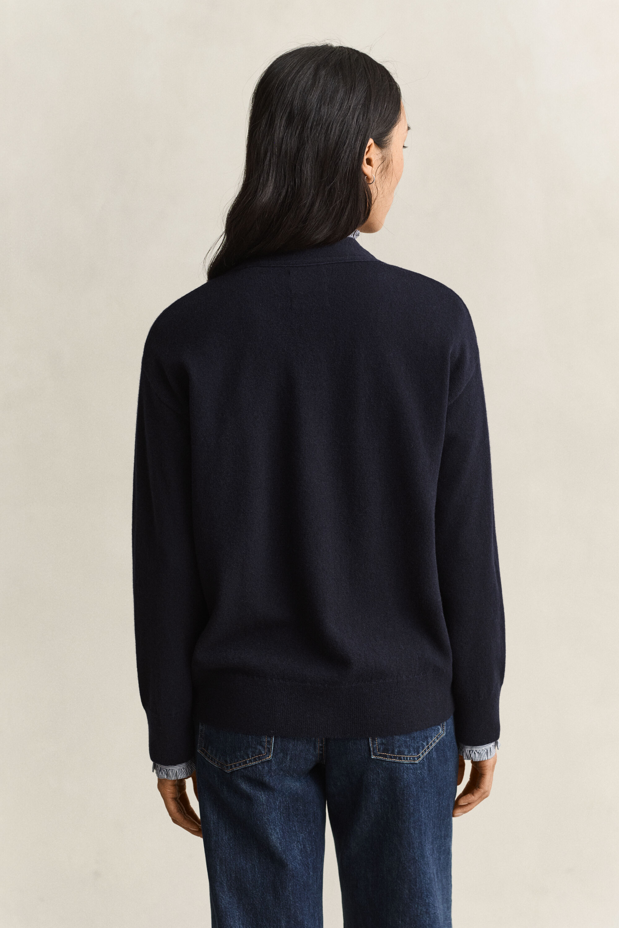 Superfine Lambswool Strickjacke