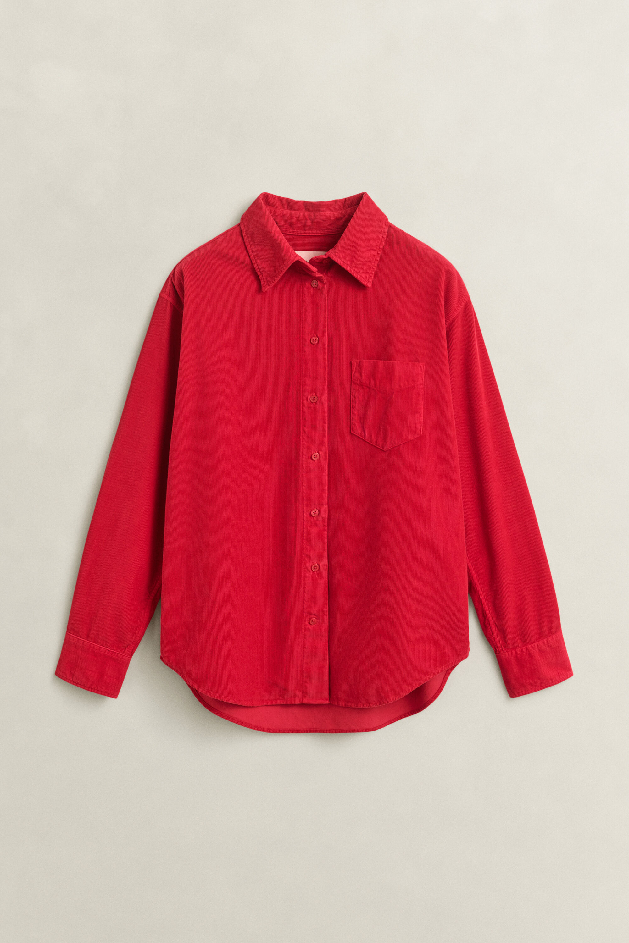 Relaxed Fit Cordbluse