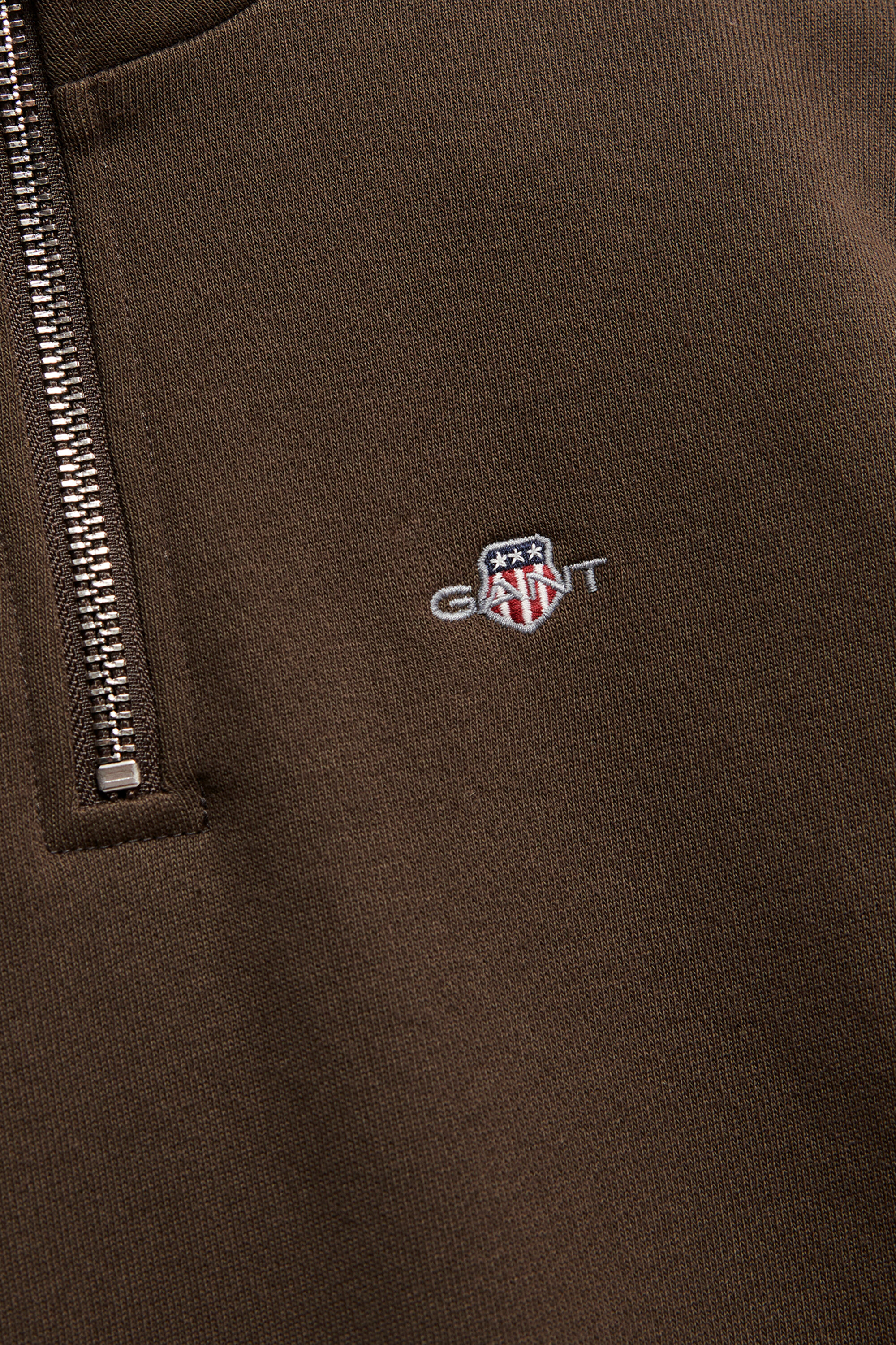 Teen Boys Shield Sweatshirt mit Reißverschlusskragen