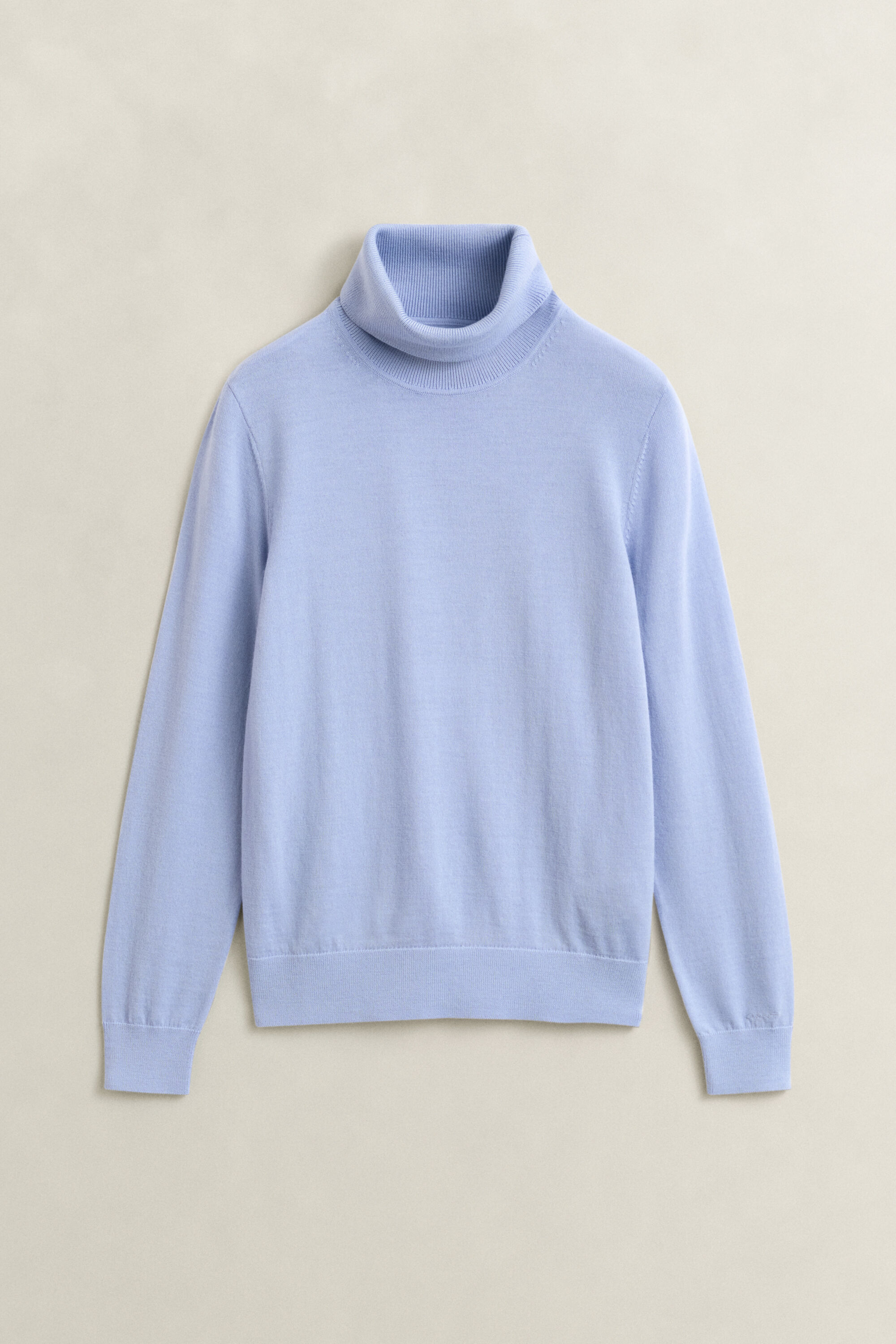Rollkragenpullover aus extrafeiner Merinowolle