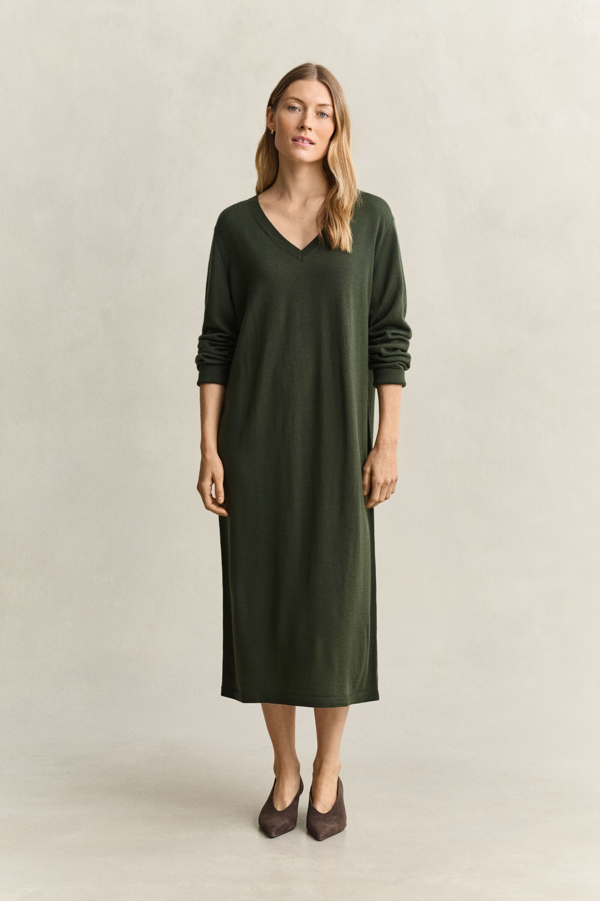 Kleid aus extrafeiner Merinowolle