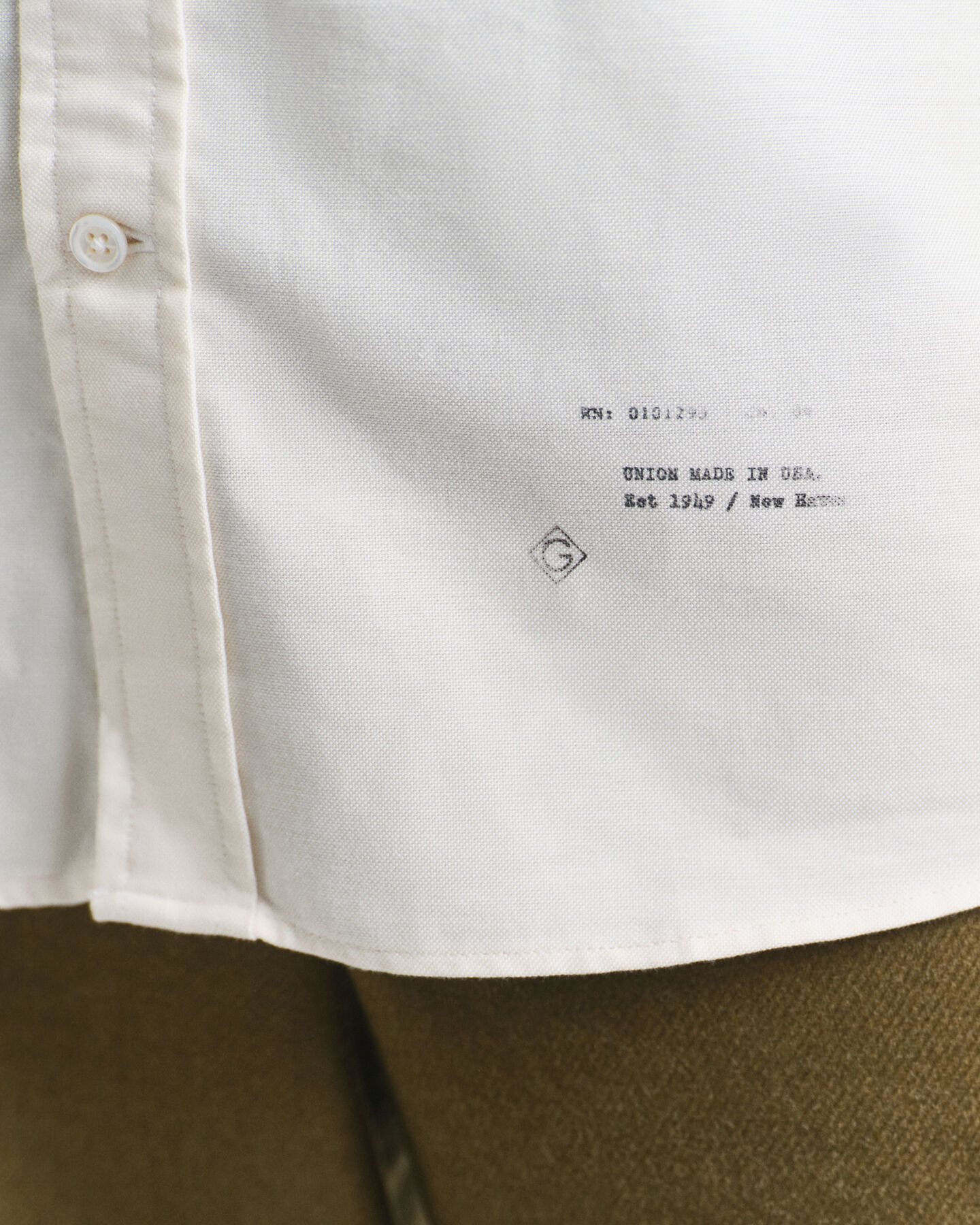 Relaxed Fit US Oxford-Hemd