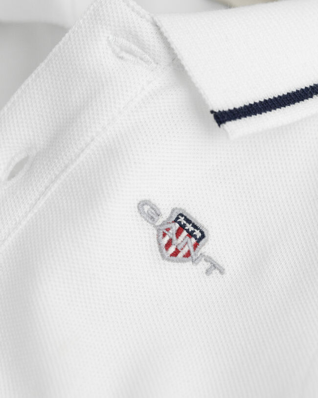 Baby Shield Piqu&eacute; Langarm-Body