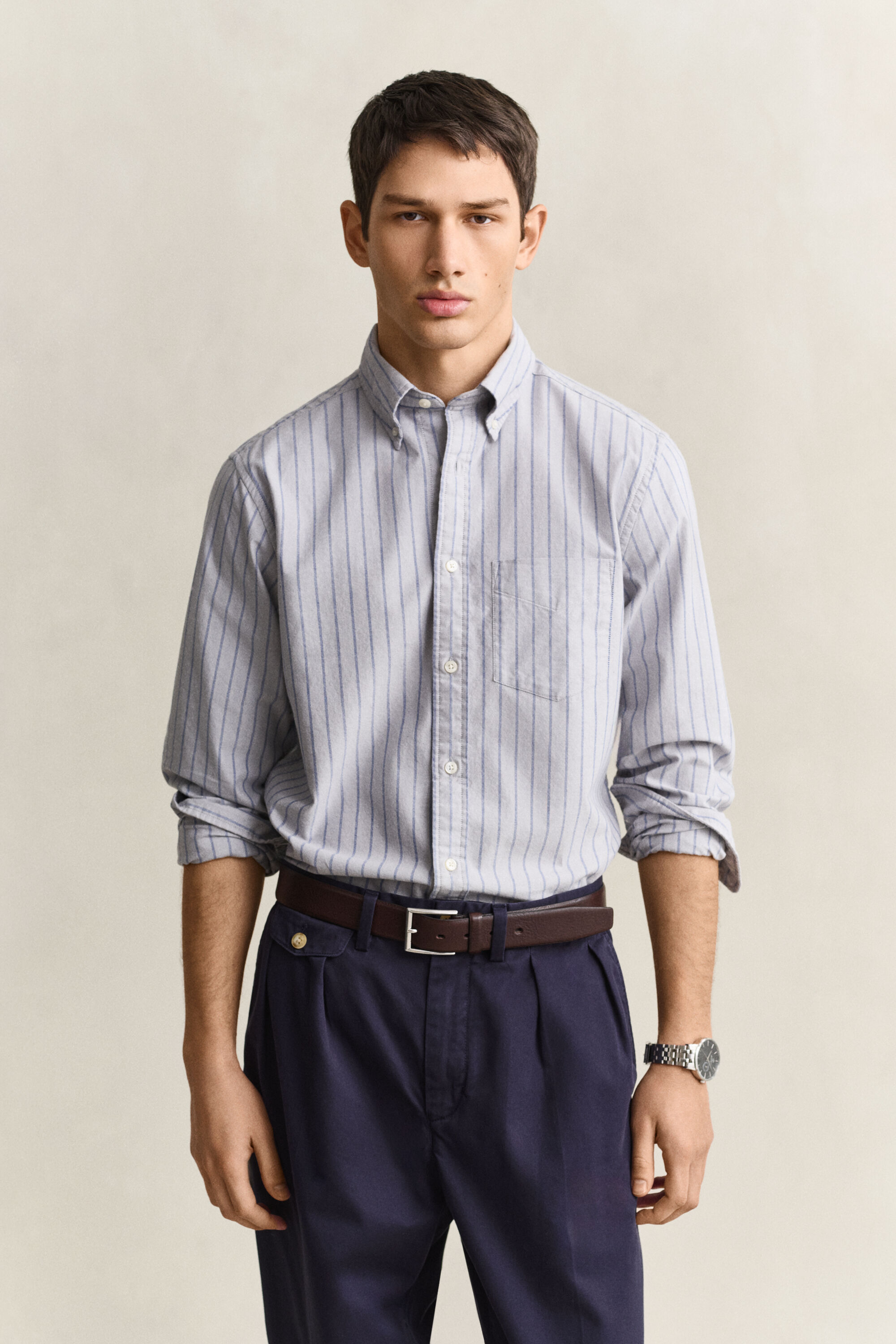 Classic Oxford-Hemd mit Streifen